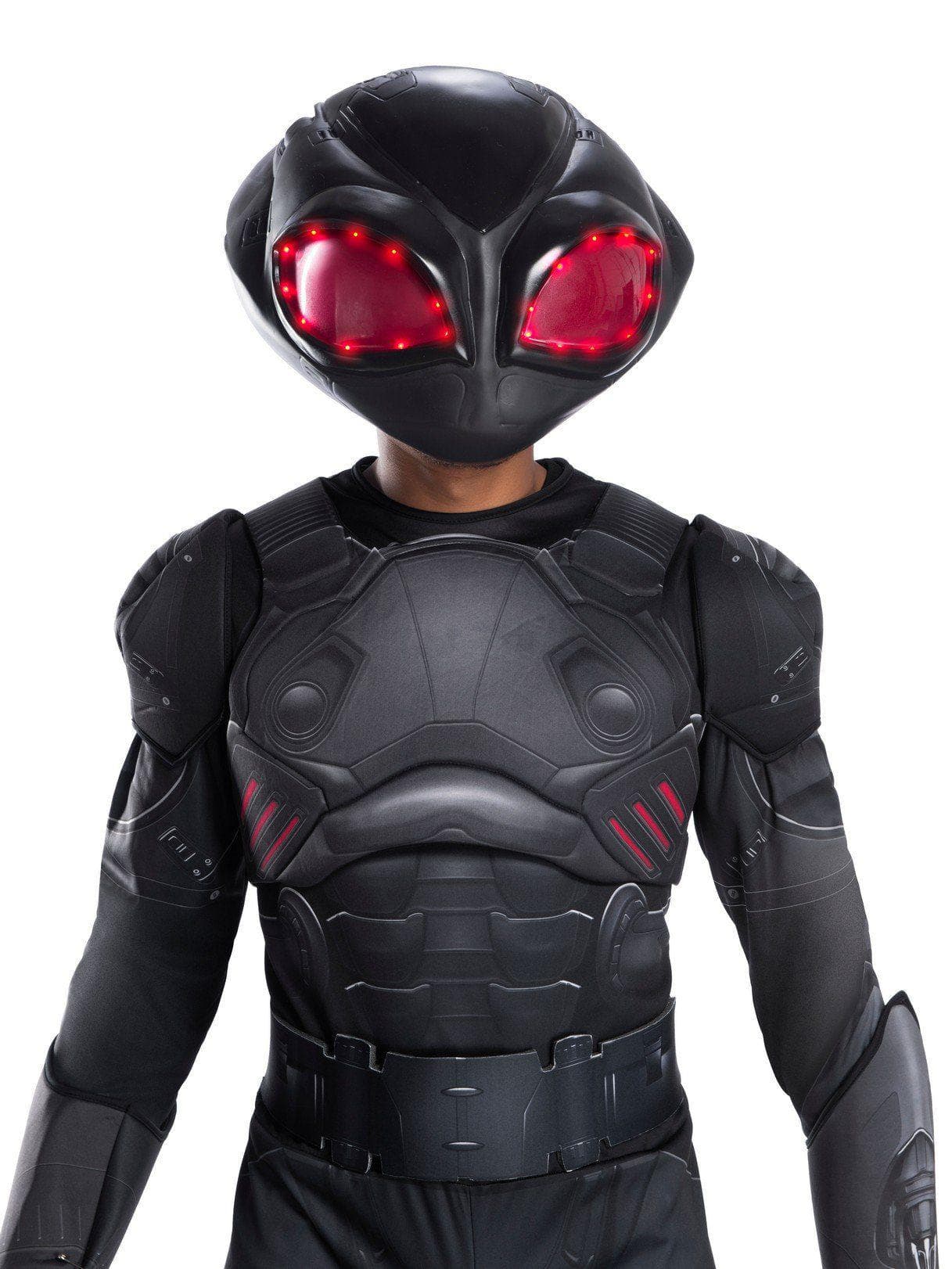 Adult DC Comics Black Manta Light Up Mask