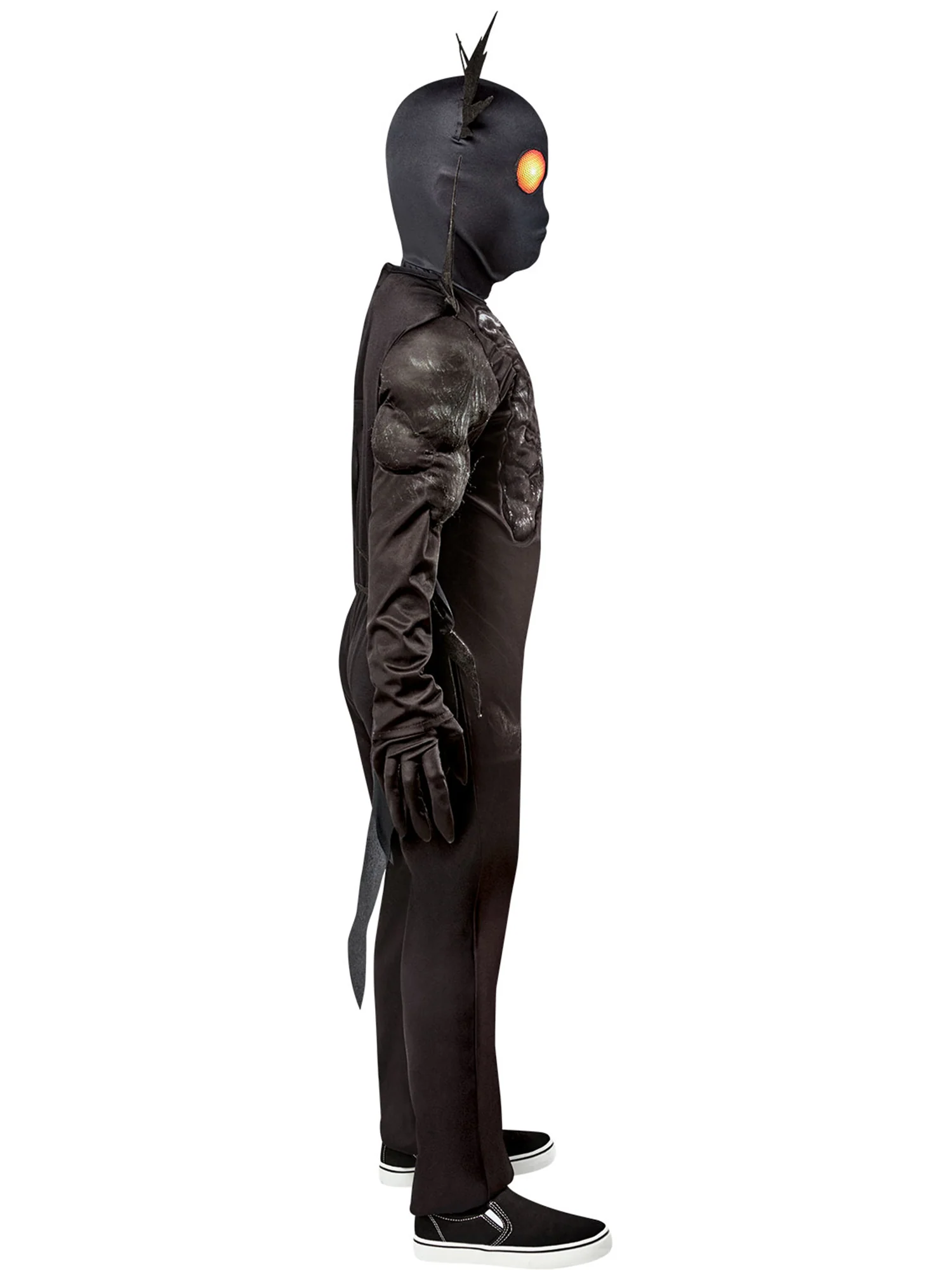 Boys' Black Shadow Creeper Costume with Mask - Image 2
