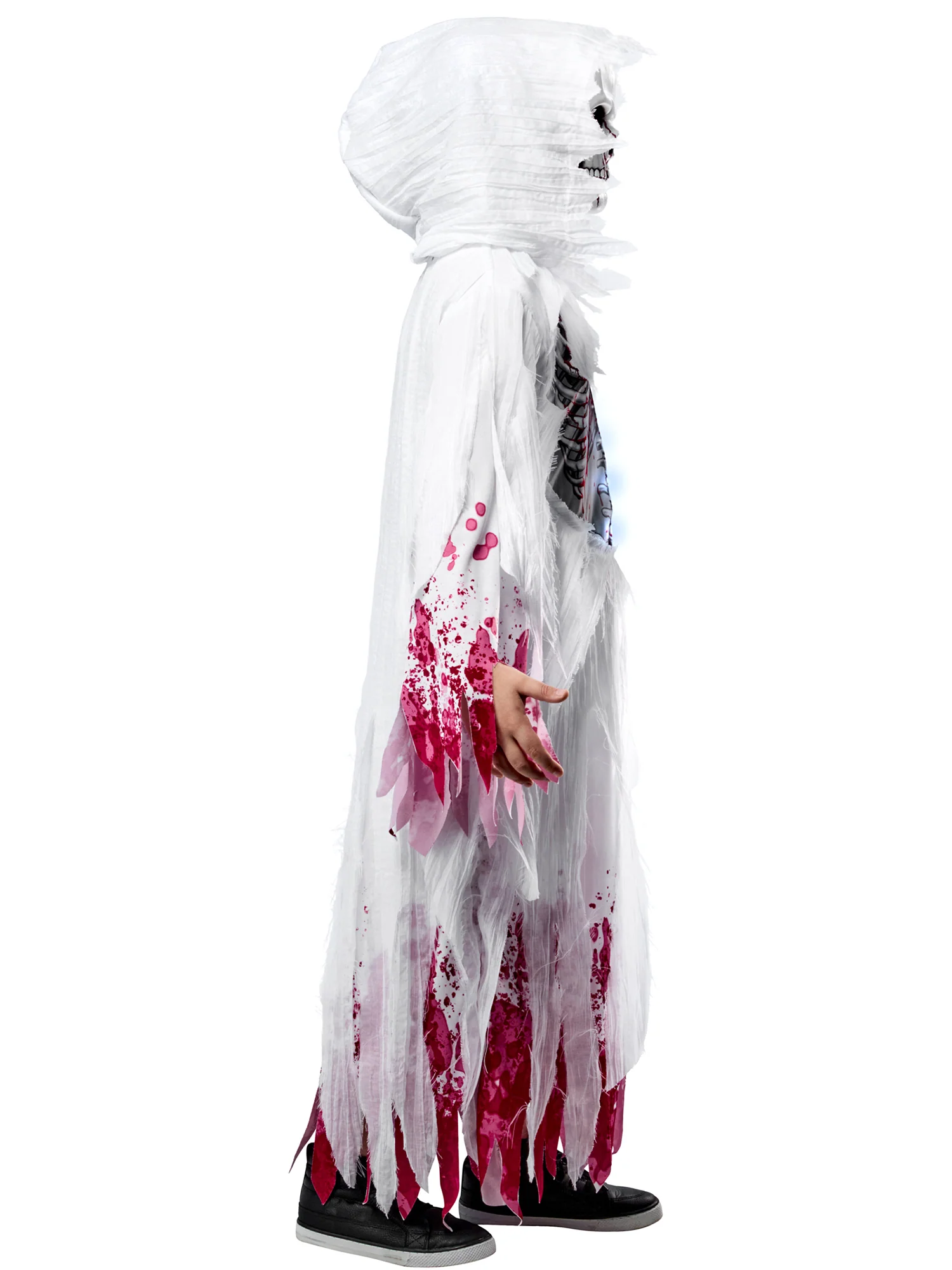 Boys' Bloody Ghost Light Up Costume with Mask - Image 2