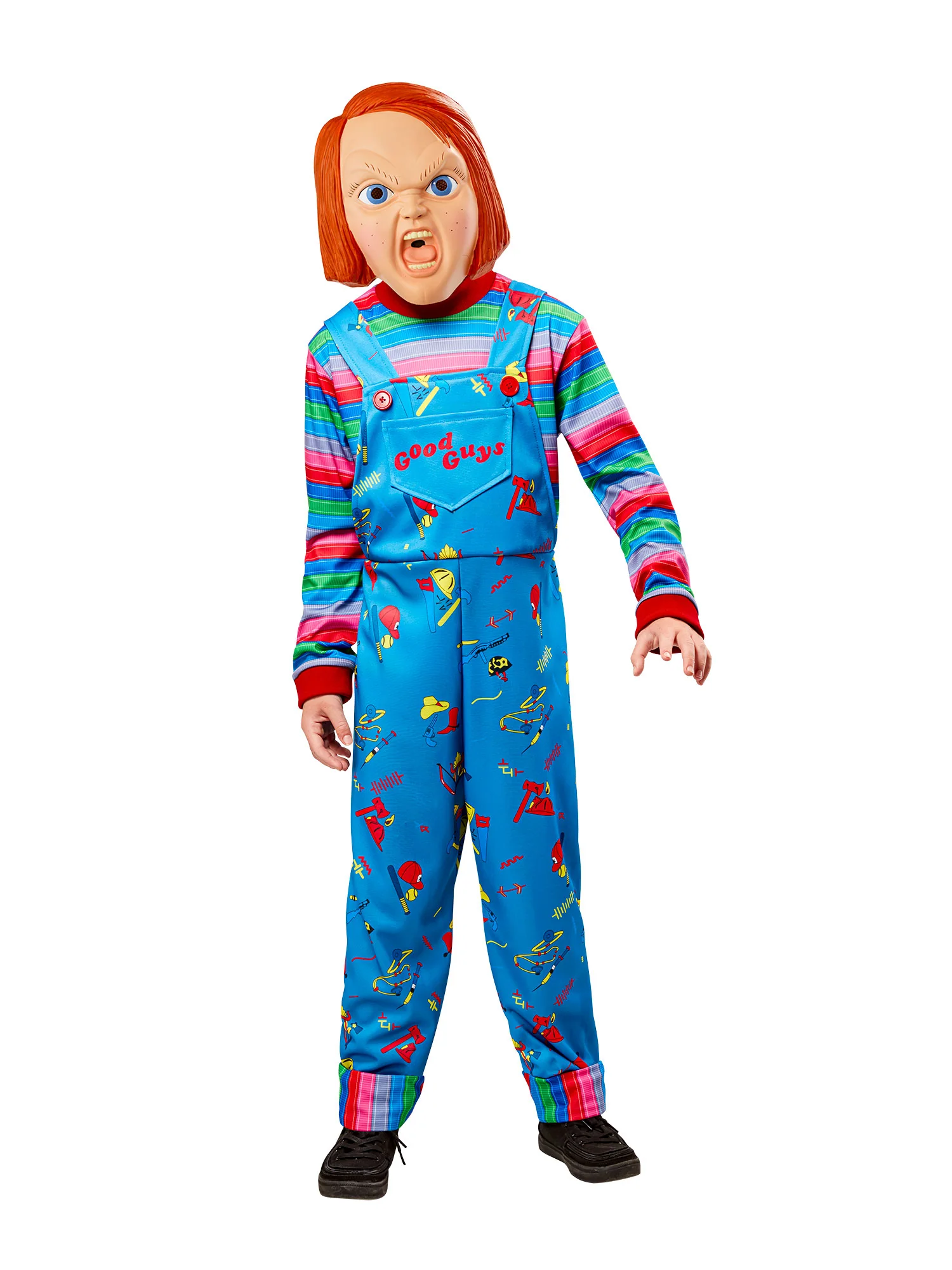Boys' Child's Play 2 Chucky Costume with Mask - Image 2