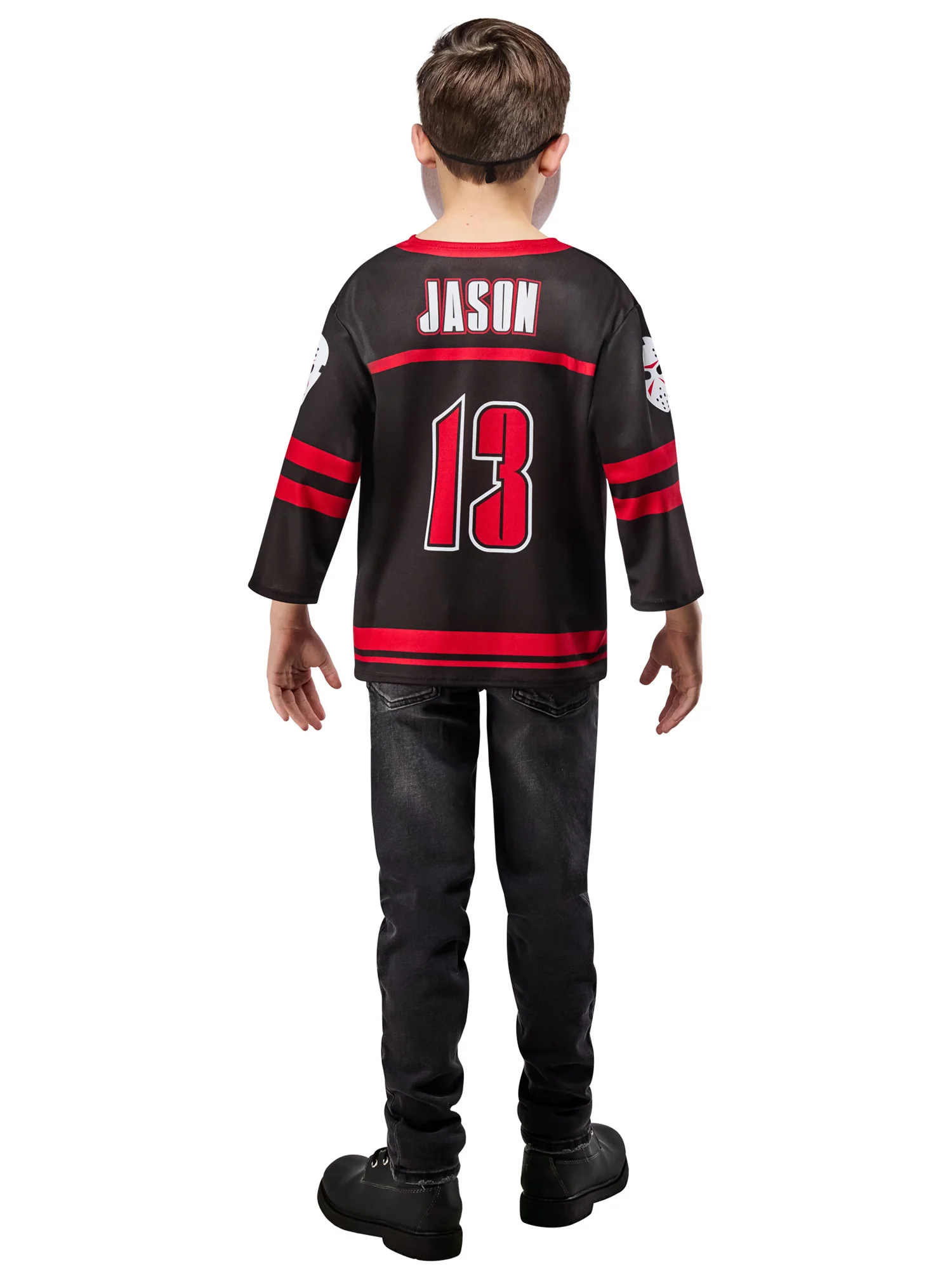 Boys' Friday the 13th Jason Voorhees Costume Top with Mask - Image 3