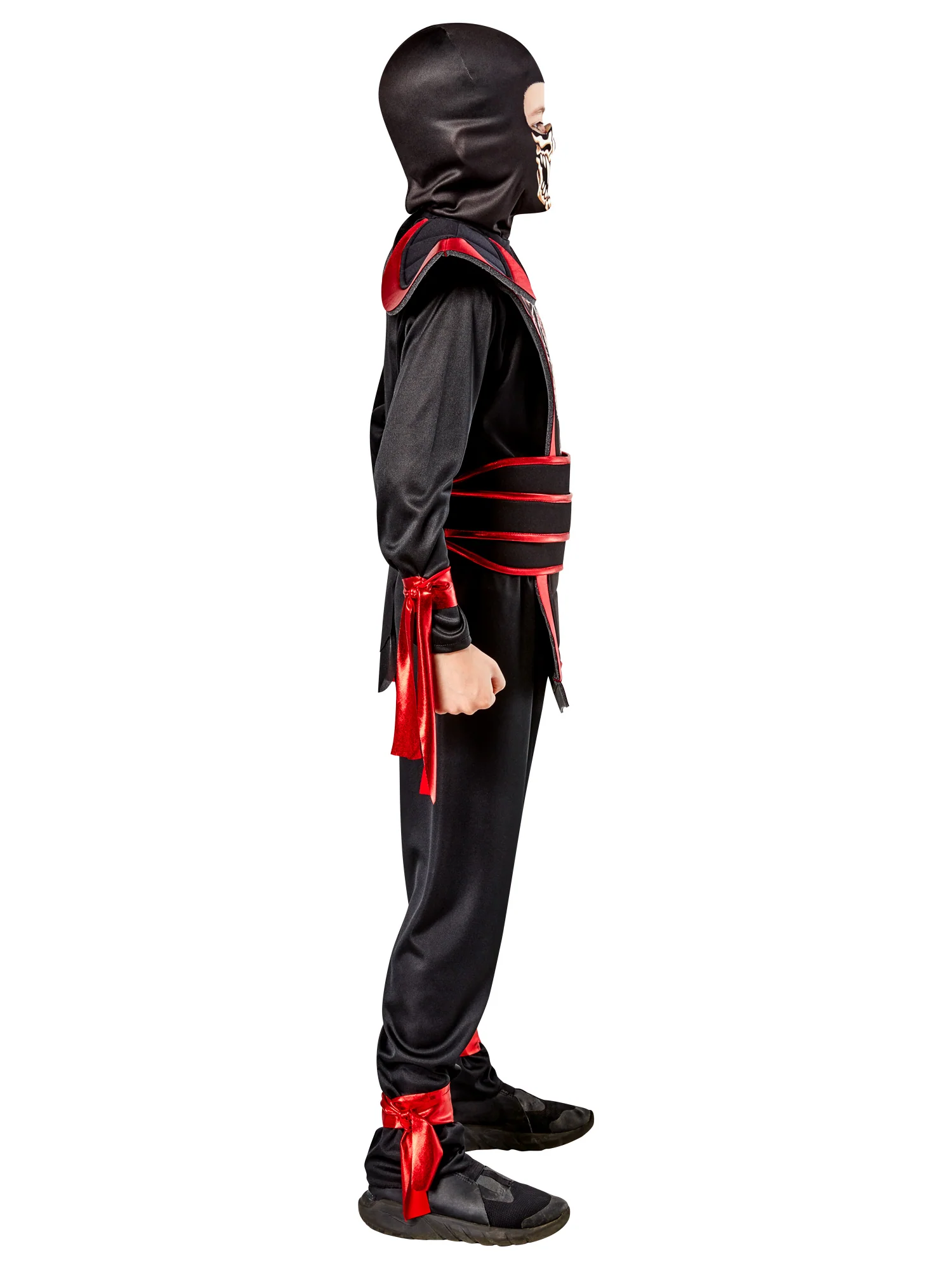 Boys' Glow in the Dark Ninja Warrior Costume - Image 4