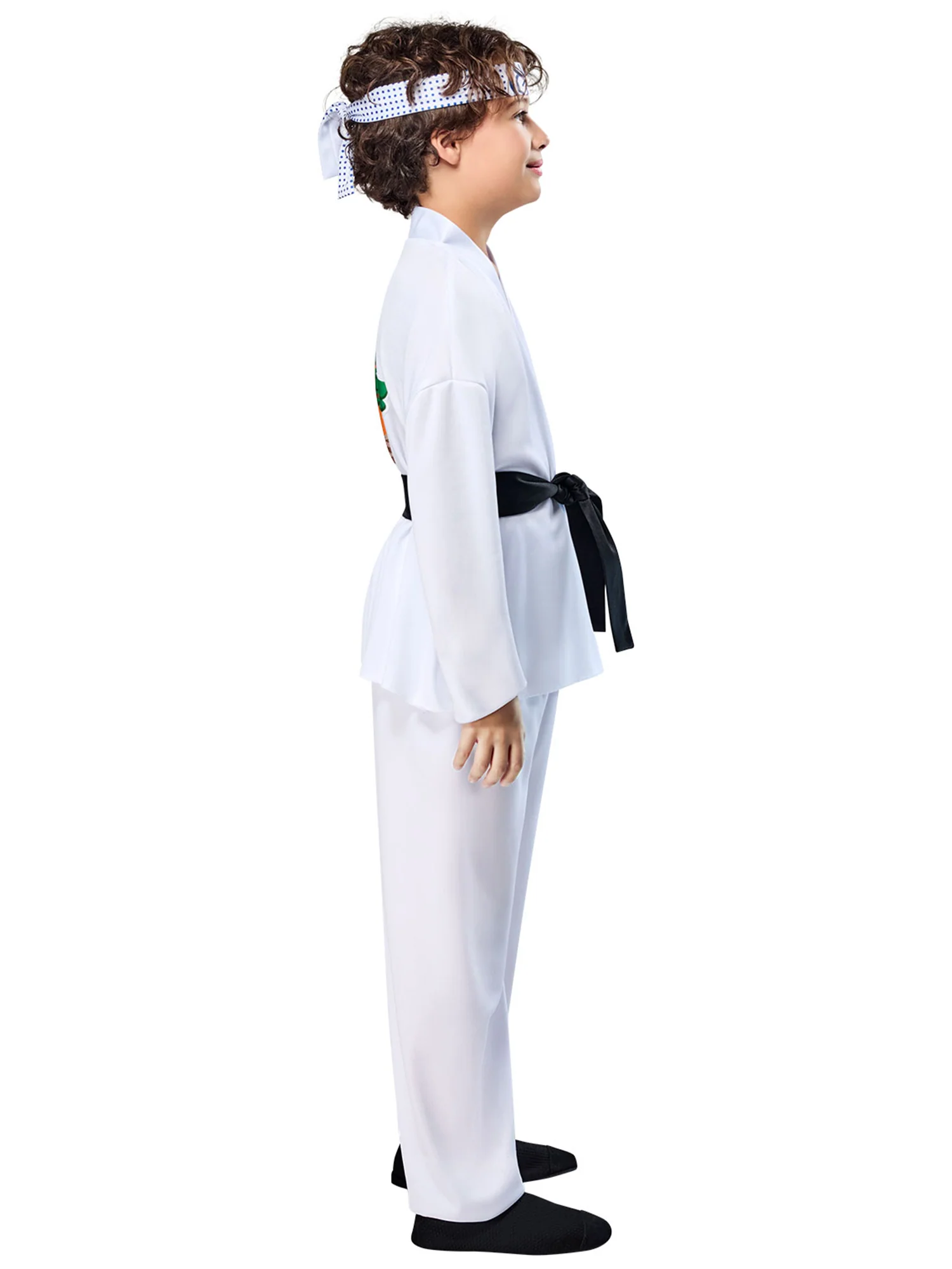 Boys' Karate Kid Classic Miyagi-Do Dojo Daniel Larusso Costume - Image 2