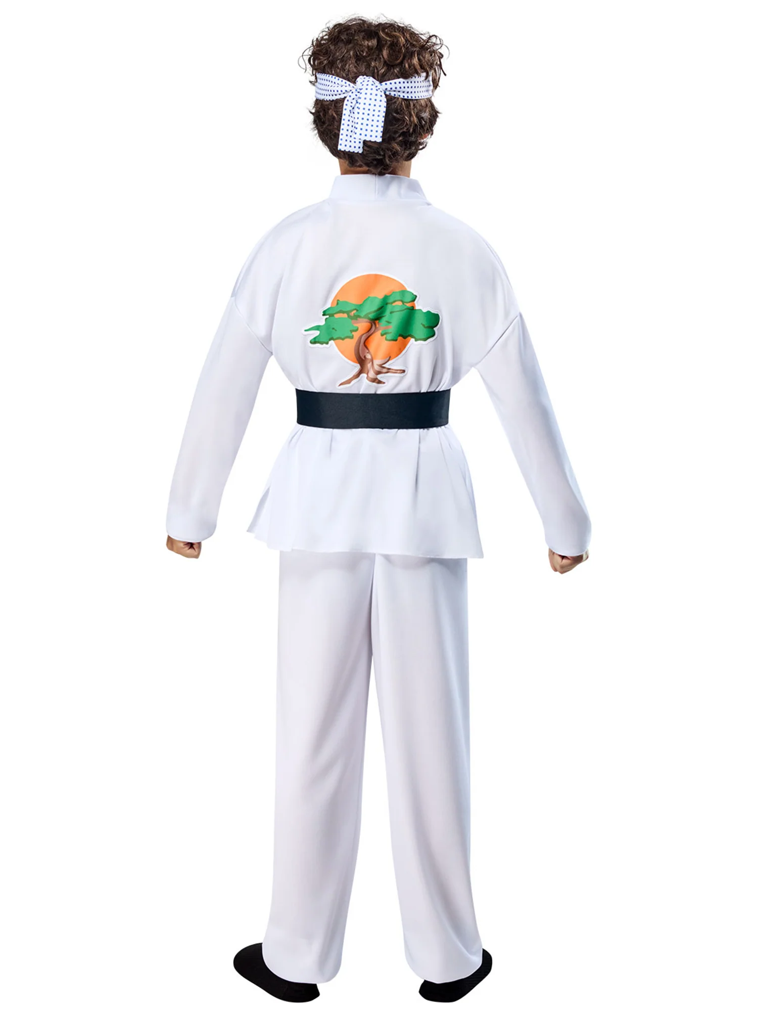 Boys' Karate Kid Classic Miyagi-Do Dojo Daniel Larusso Costume - Image 3