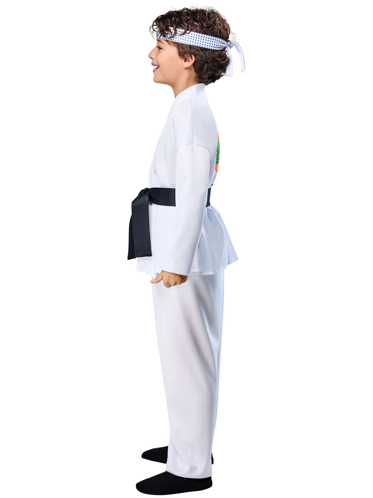Boys' Karate Kid Classic Miyagi-Do Dojo Daniel Larusso Costume - Image 4
