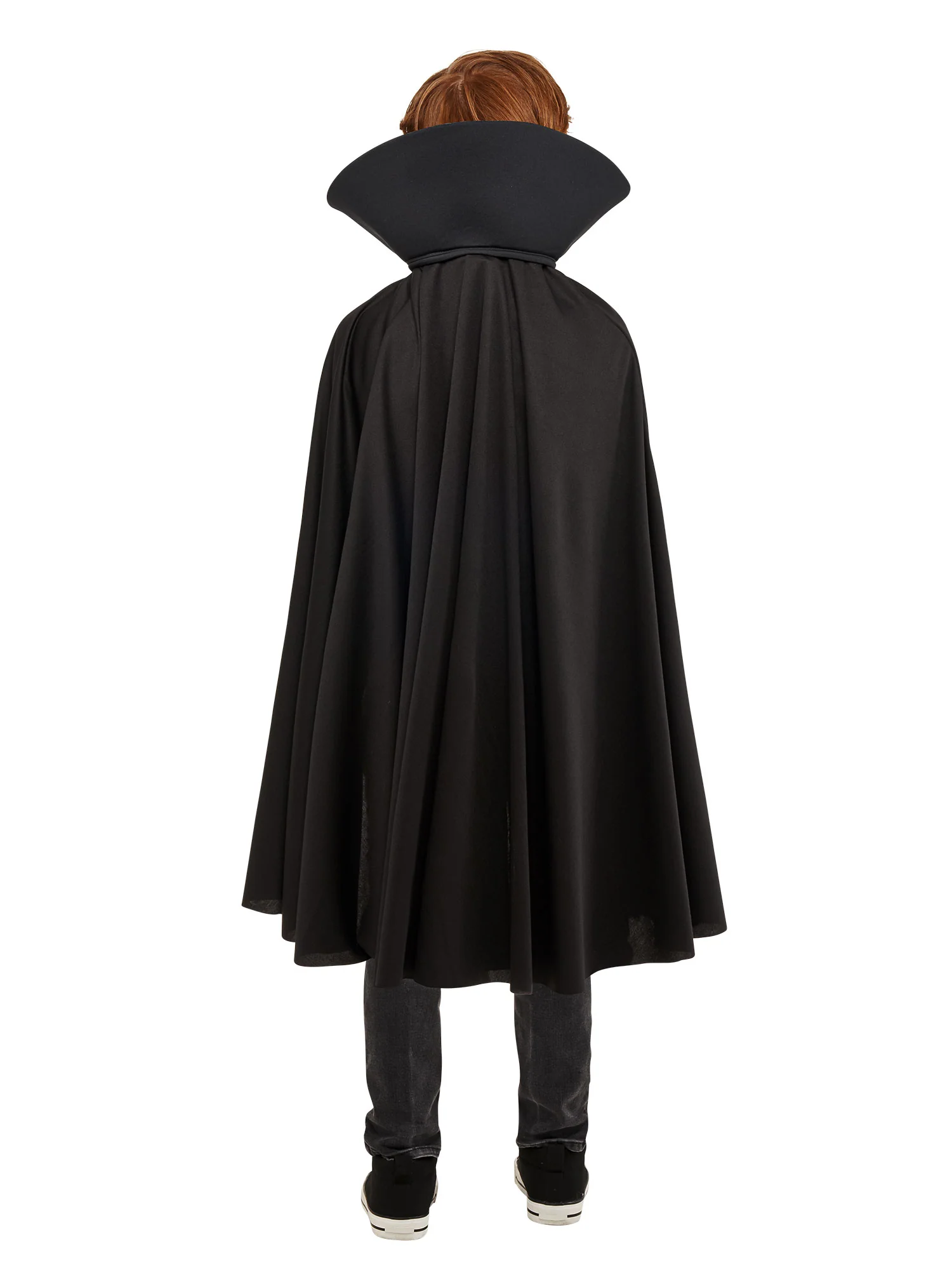 Boys' Vintage Vampire Costume with Light Up Necklace - Image 4