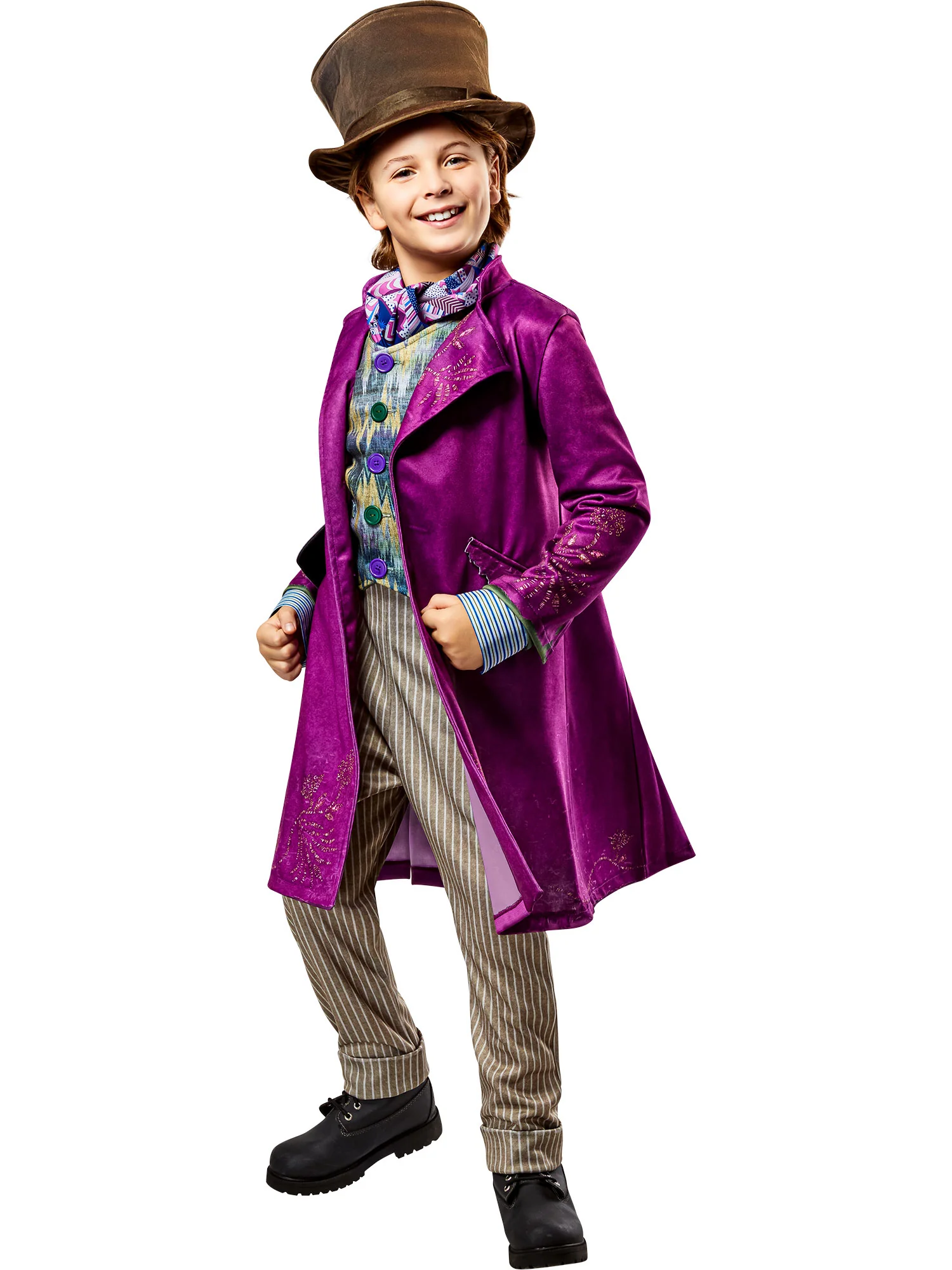 Boys' Wonka Movie Willy Wonka Costume - Image 2