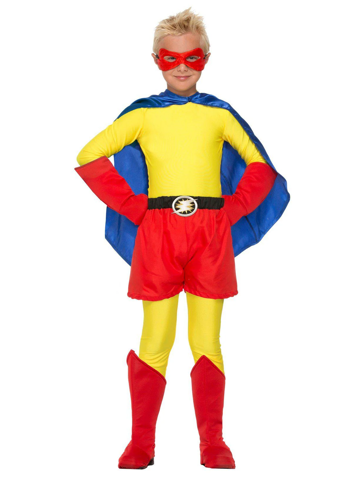 Kids Red Superhero Boot Tops