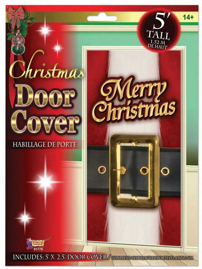 Christmas Santa Belt Door Cover