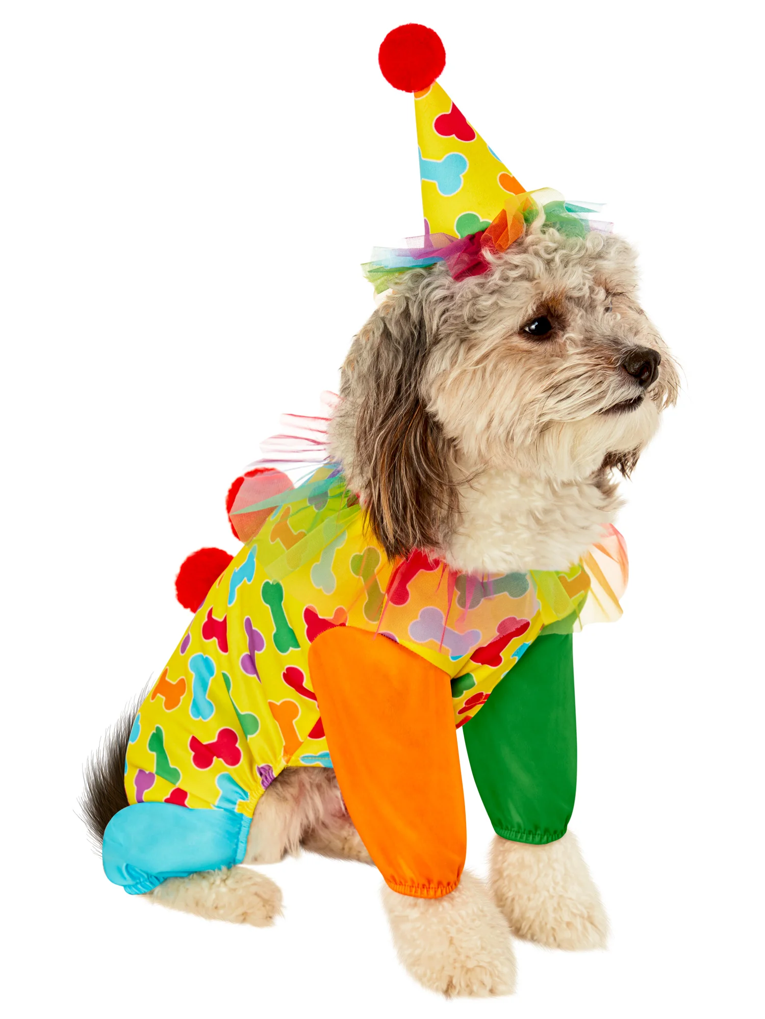 Circus Clown Pet Costume - Image 2
