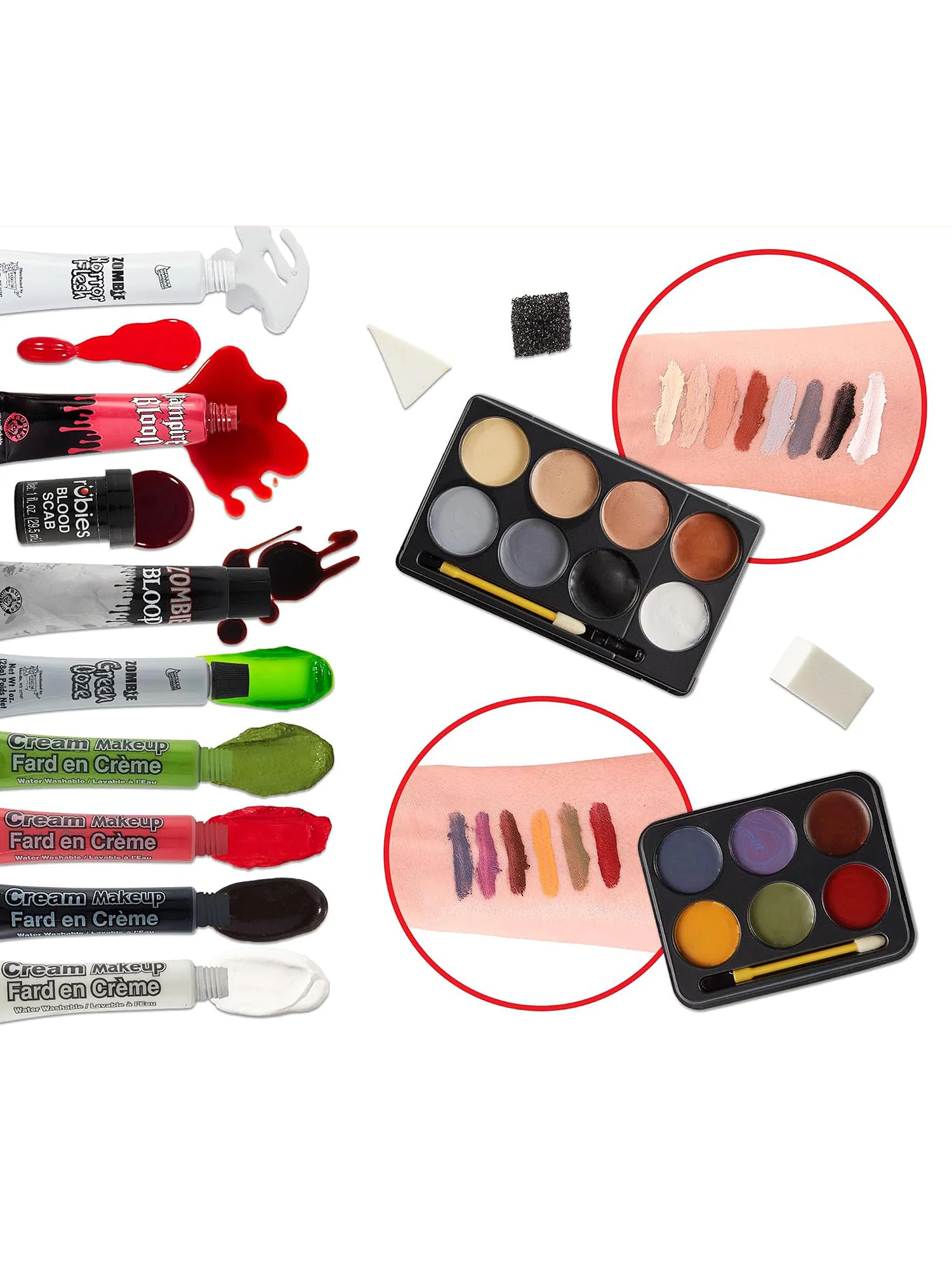 Complete Halloween Makeup Set - Image 4
