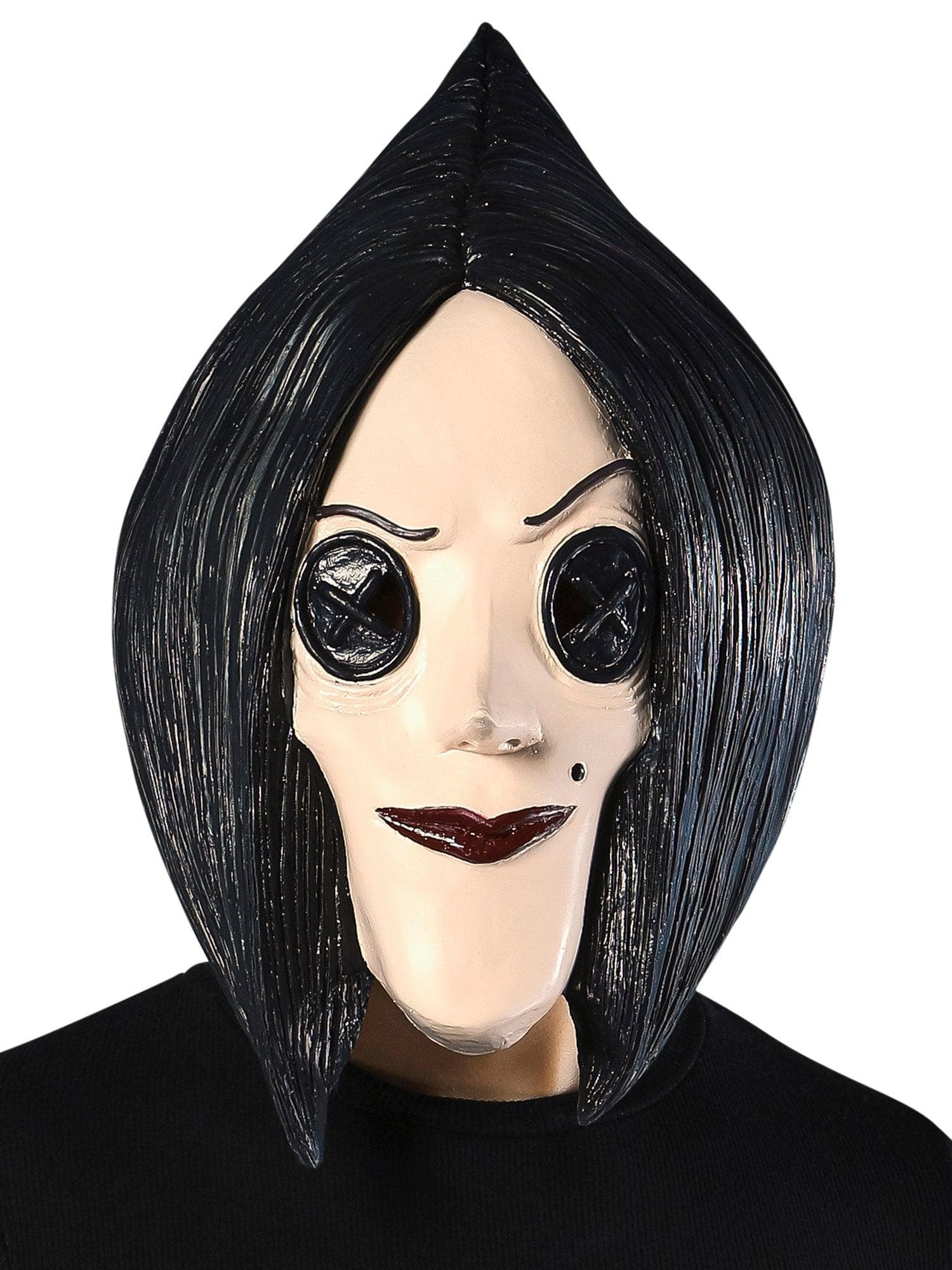 Women's Coraline The Other Mother Overhead Latex Mask - Deluxe - Image 2
