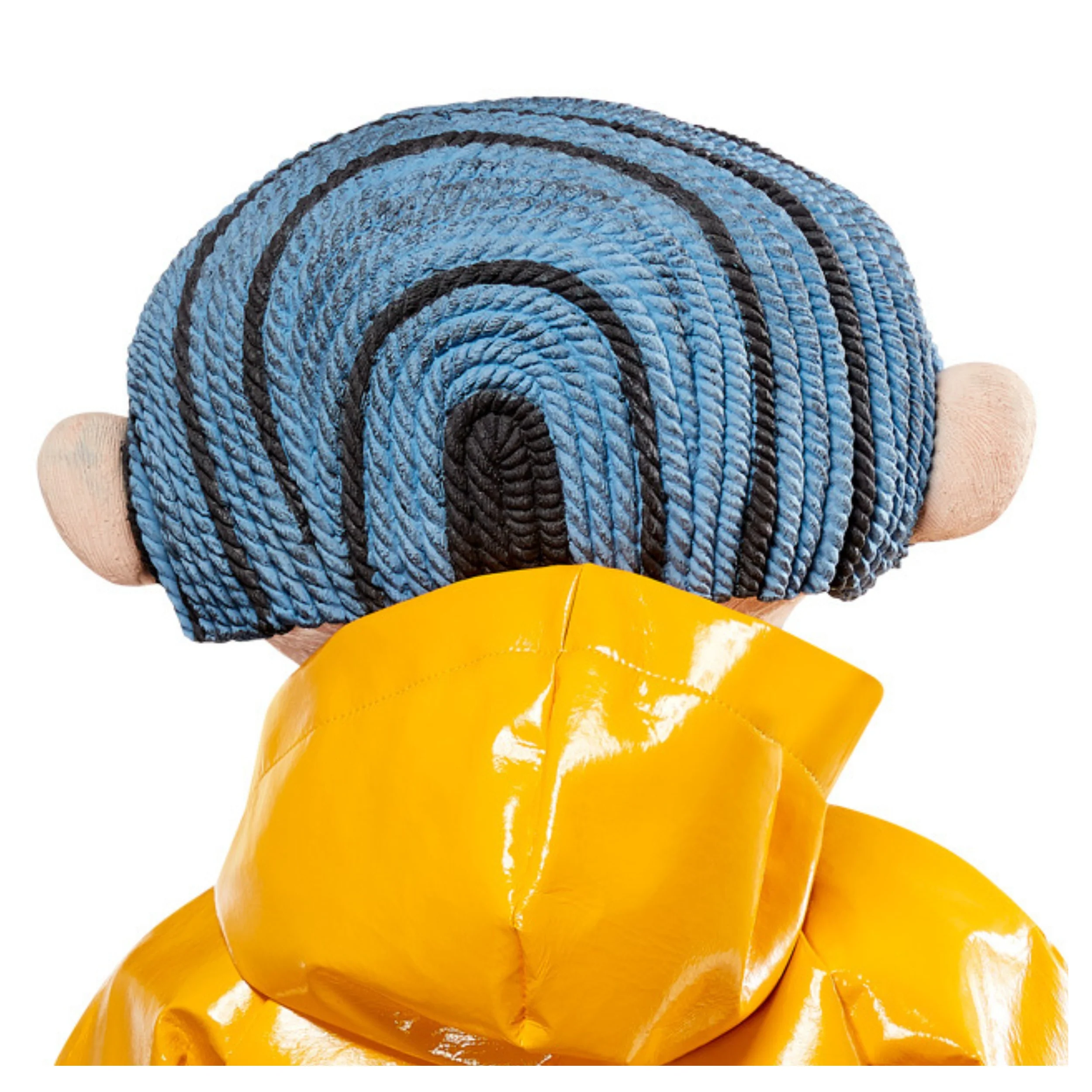 Women's Coraline Doll Overhead Latex Mask - Deluxe - Image 3