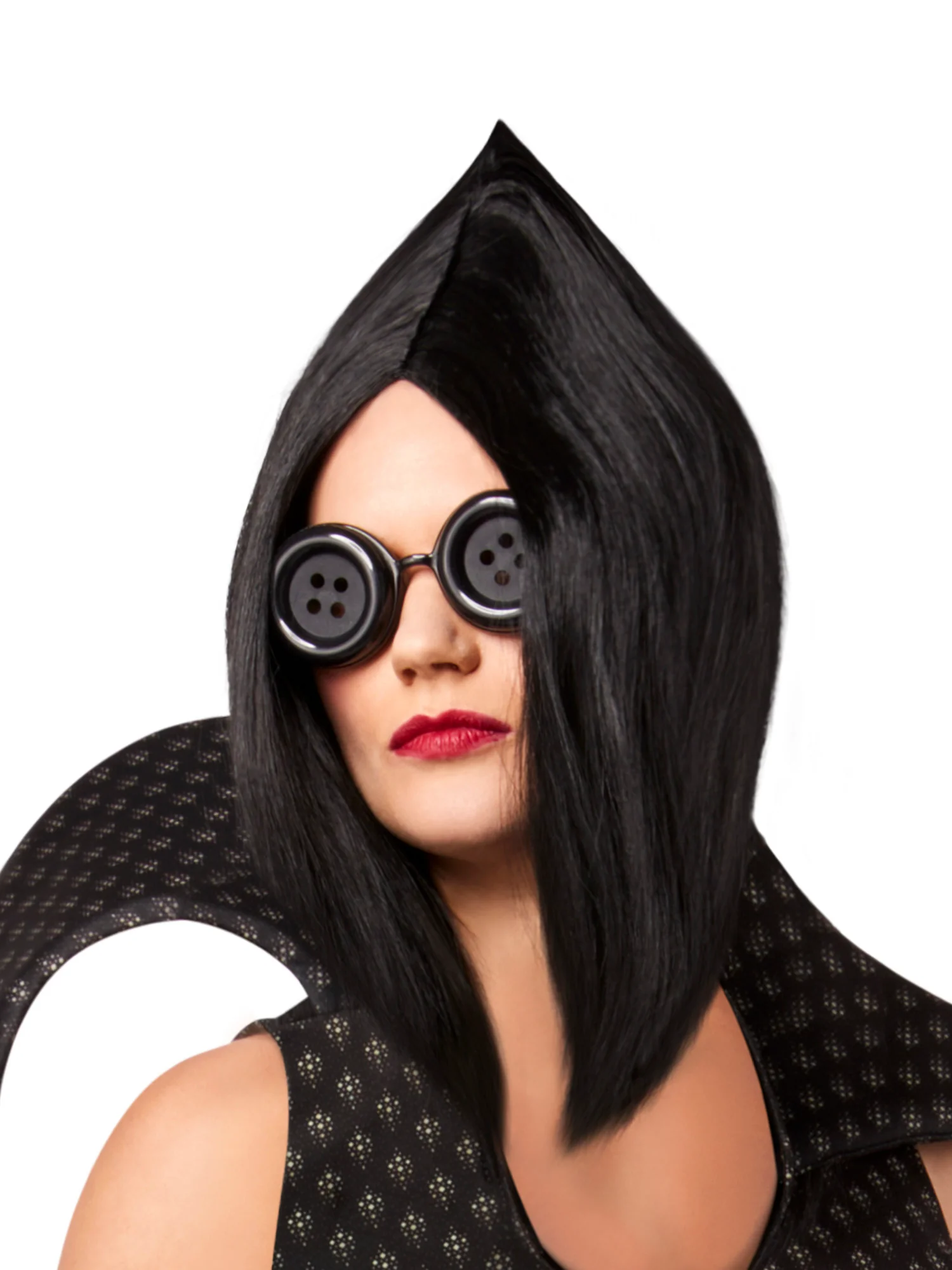 Adult Coraline the Other Mother Button Glasses