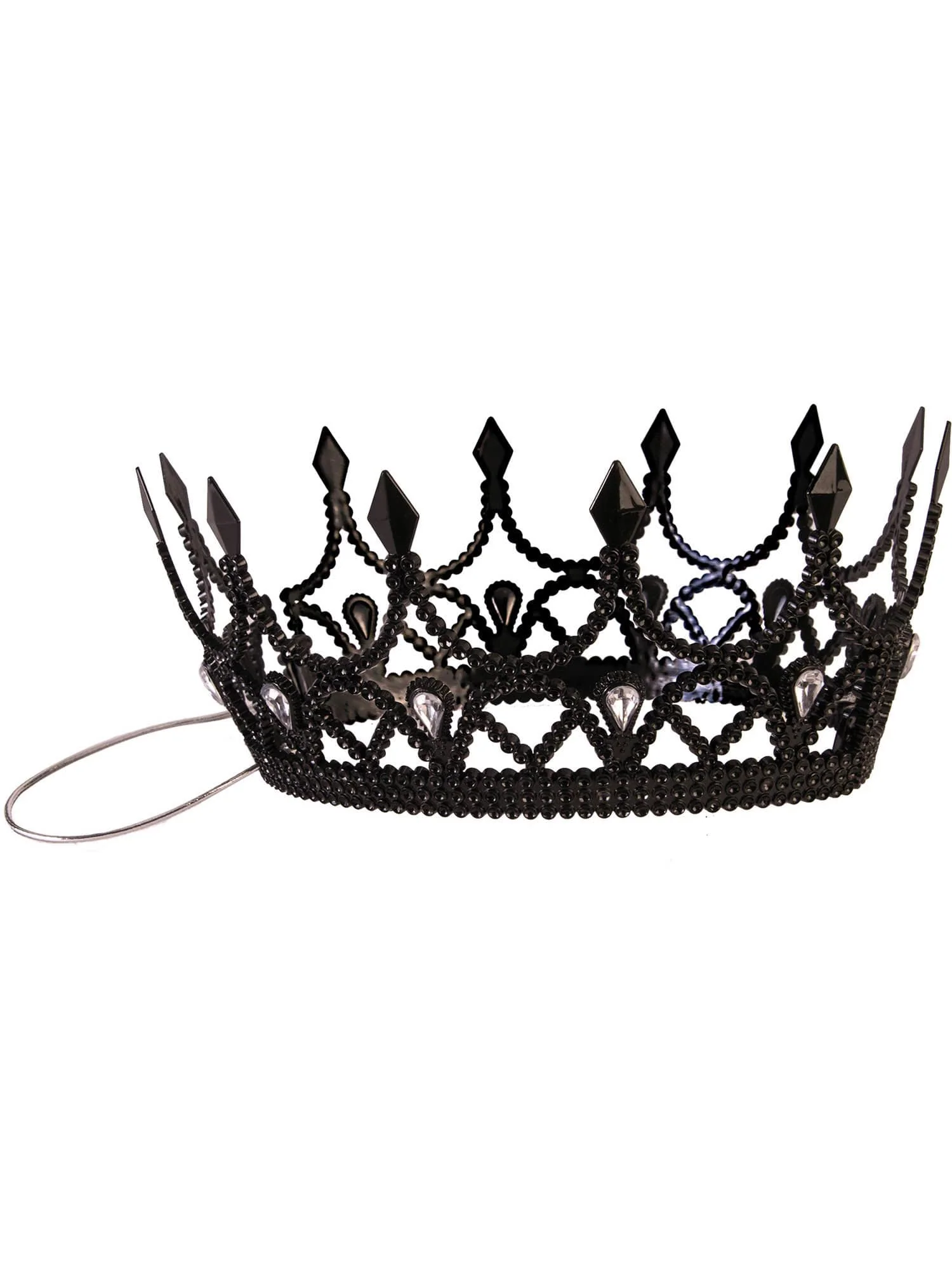 Adult Black Dark Queen Crown - Image 2