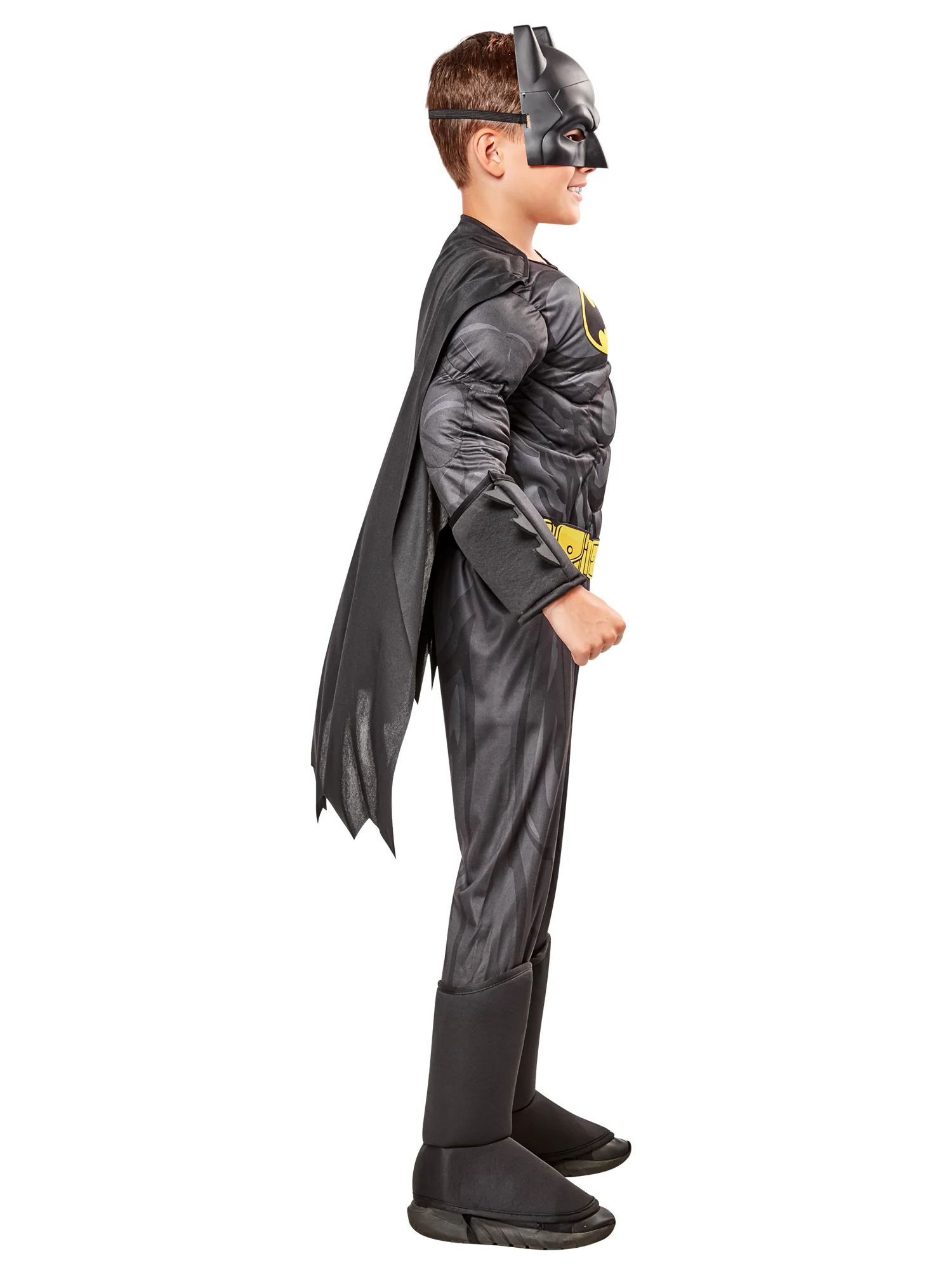 Boys' DC Comics Batman Muscle Chest Costume - Deluxe - Image 3