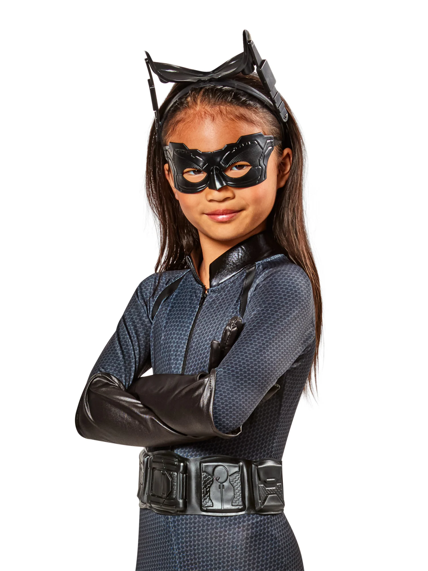 Girls' The Dark Knight Rises Catwoman Costume - Deluxe - Image 2