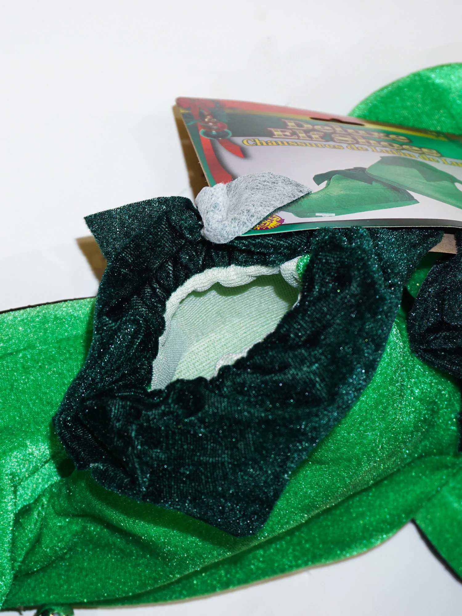 Adult Green Elf  Deluxe Shoes - Image 3