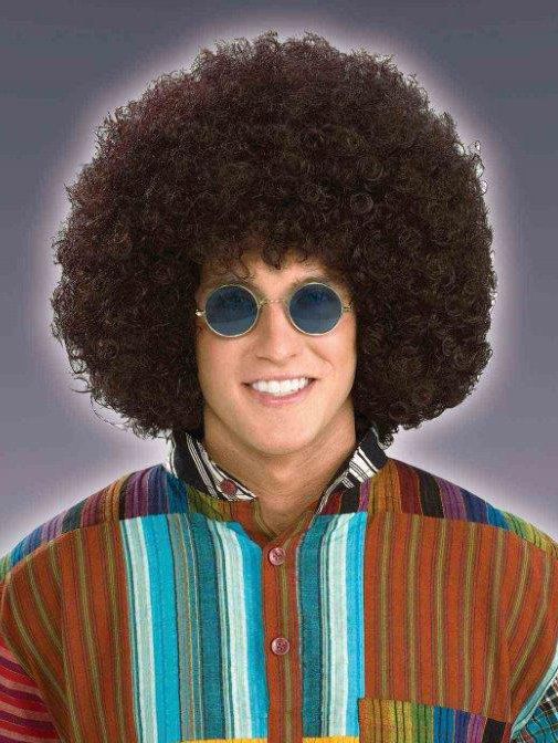 Adult Jumbo Curl Brunette Wig