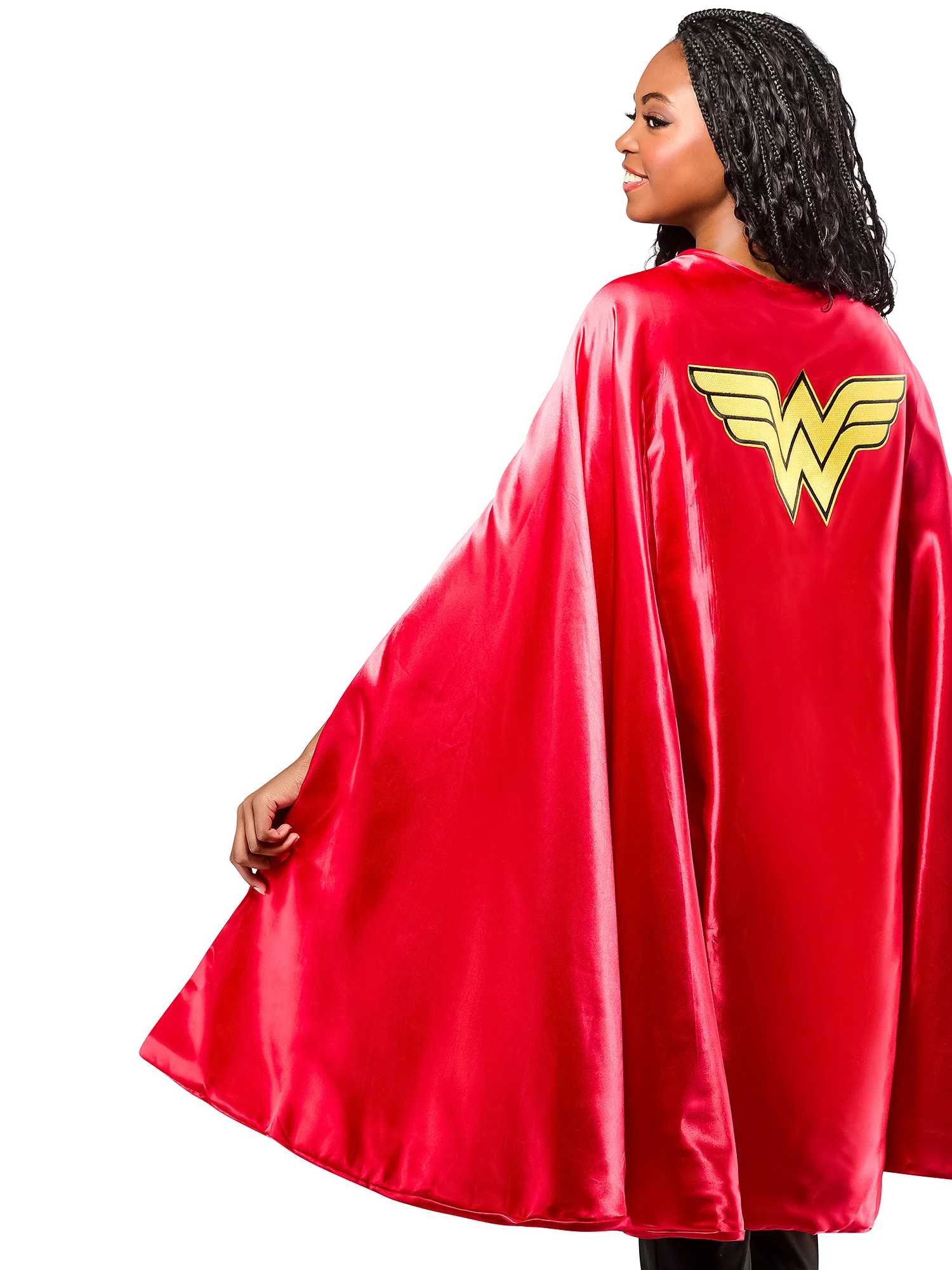 Women's Classic Wonder Woman Cape - Deluxe - Image 4