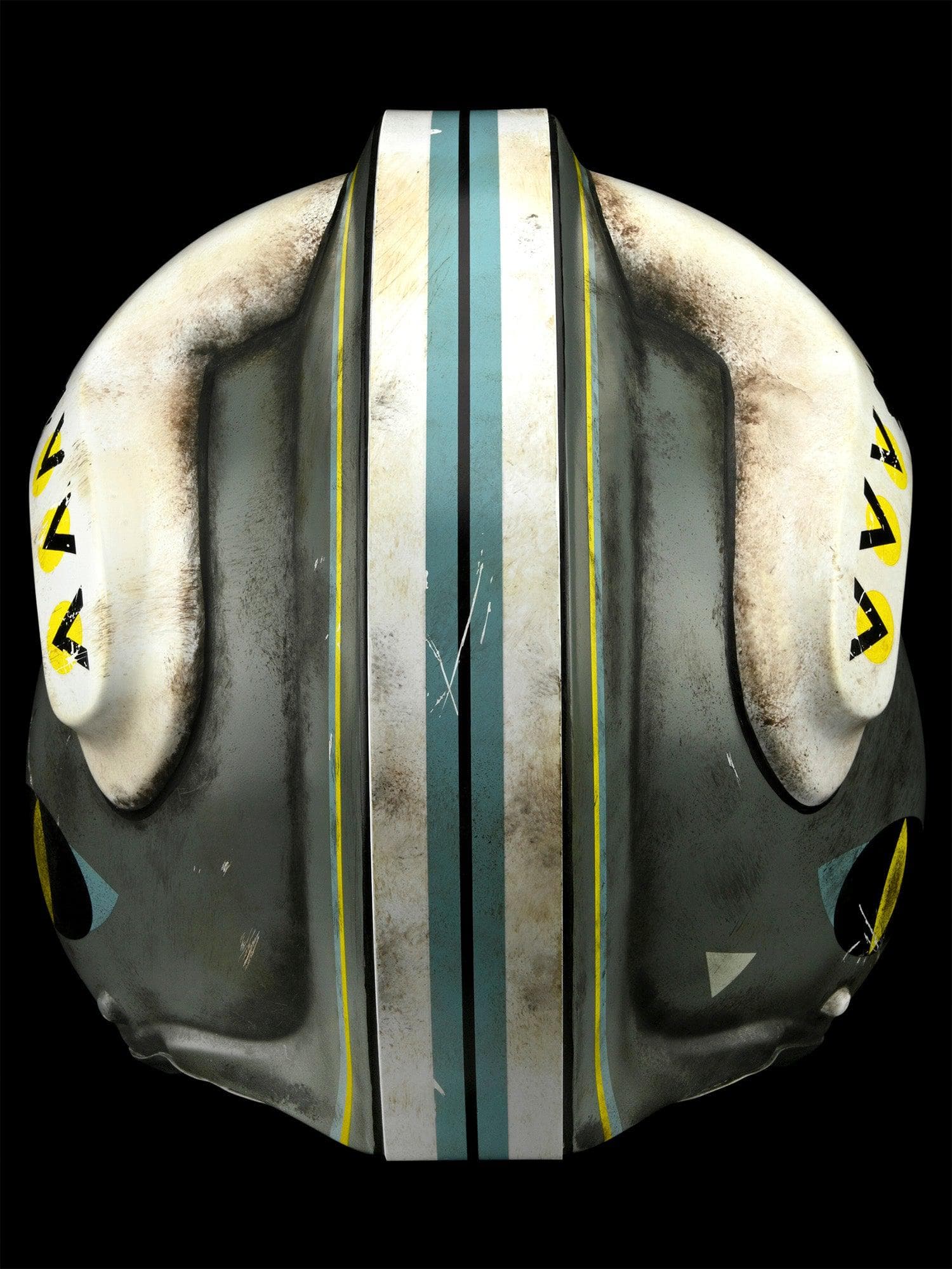 Denuo Novo Star Wars Blue Leader General Merrick X-wing Helmet Accessory - Image 4