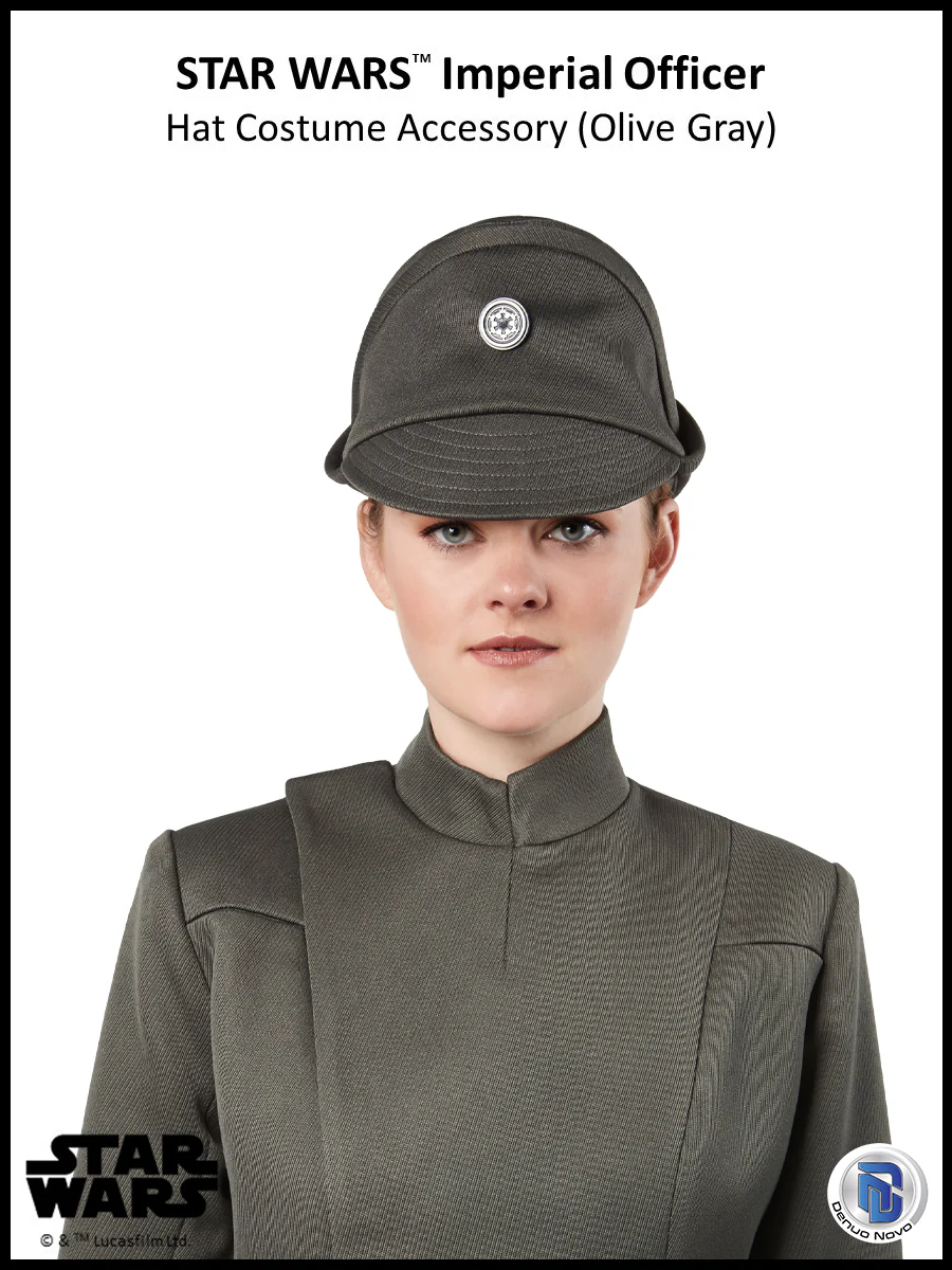 Denuo Novo Star Wars Imperial Officer Hat Accessory (Olive/Gray) - Image 2