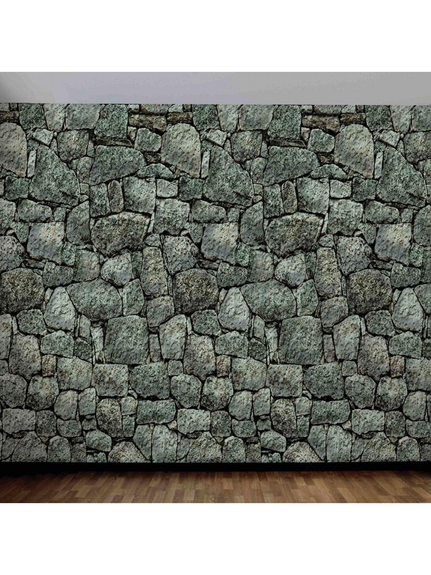 20 Foot Indoor and Outdoor Dungeon Stone Wall Backdrop