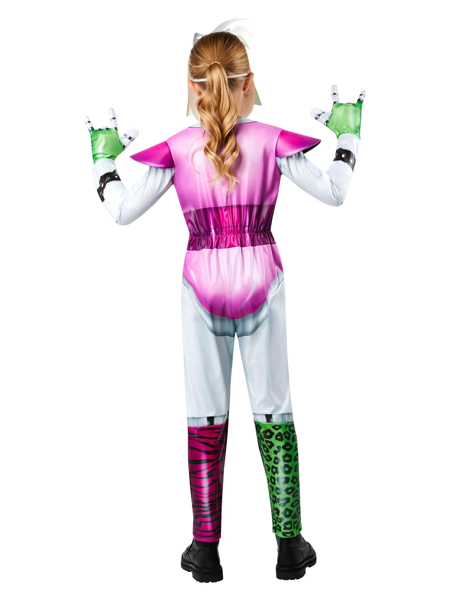 Girls' Five Nights at Freddy's Glamrock Chica Costume - Image 3