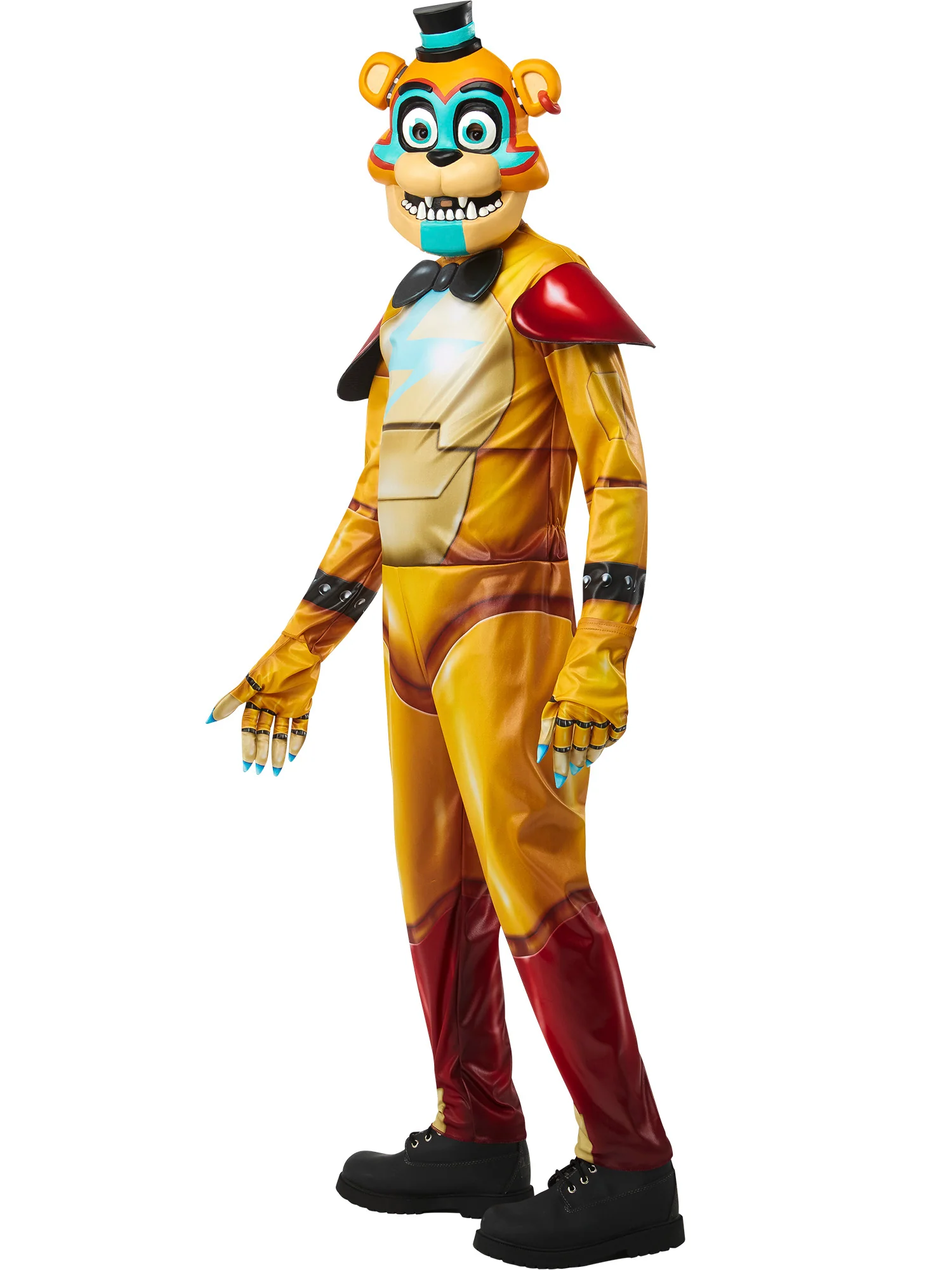 Boys' Five Night's At Freddy's Glamrock Freddy Costume - Image 2