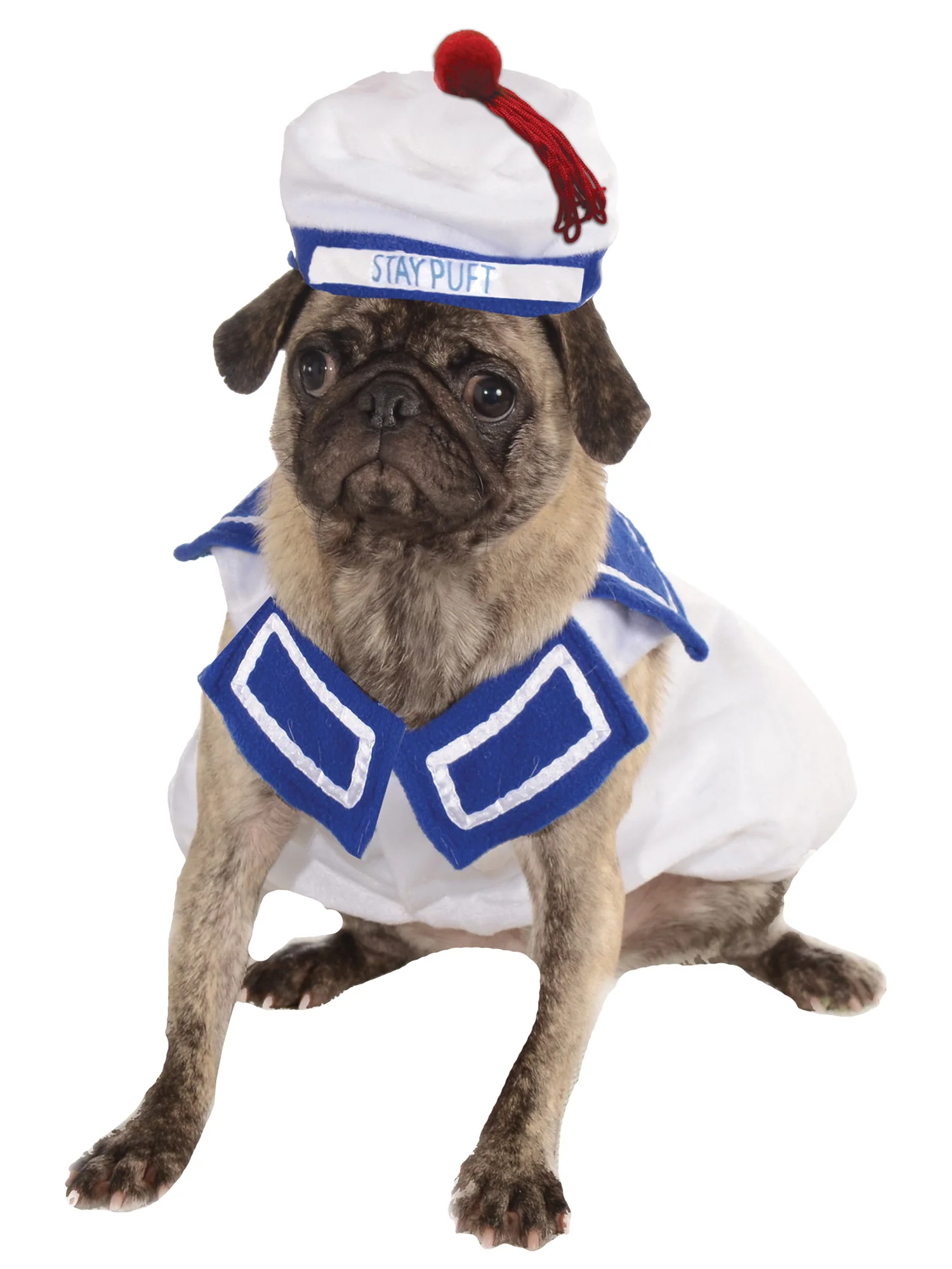 Ghostbusters Stay-Puft Marshmallow Man Pet Costume - Image 2