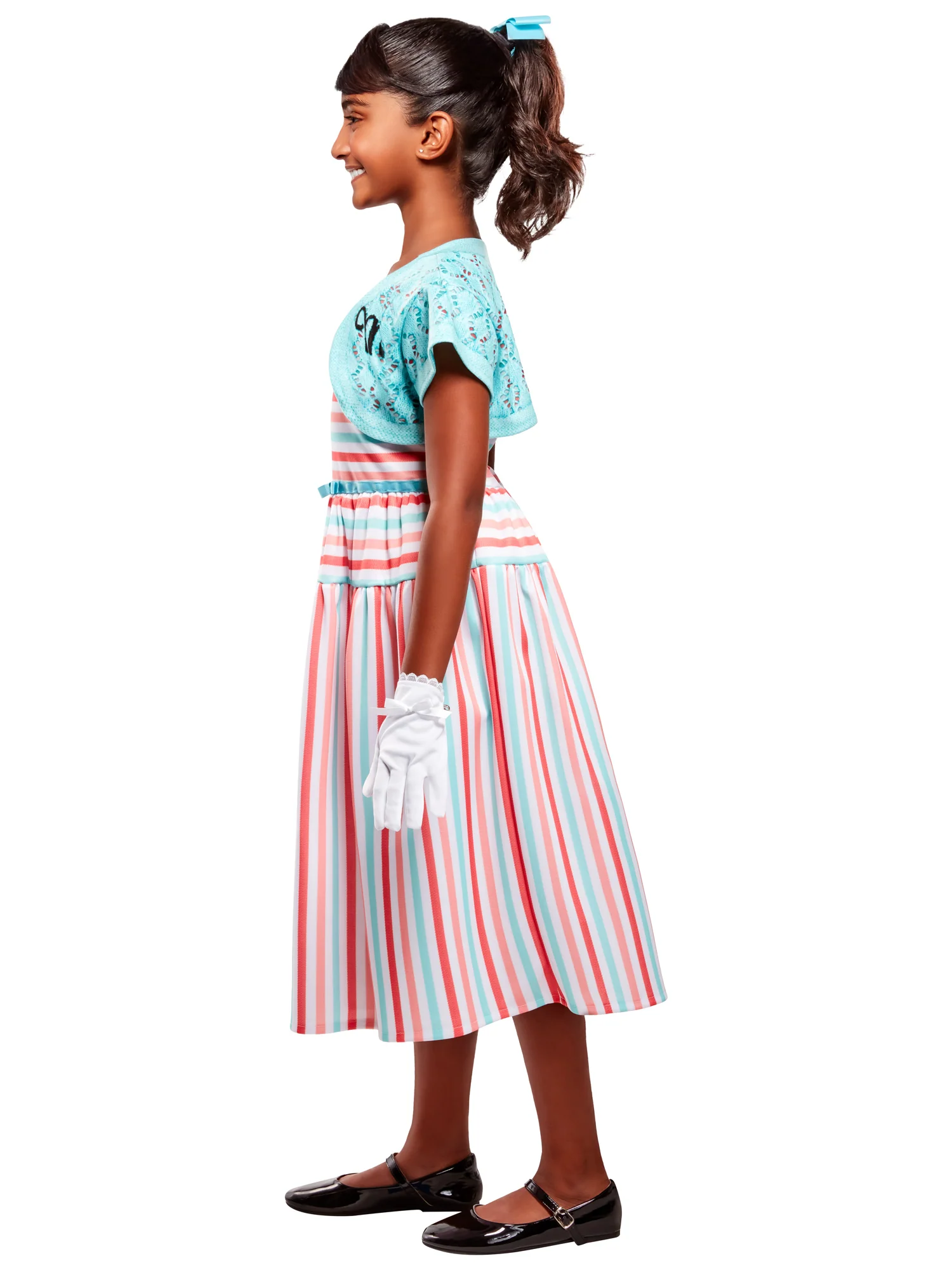 Girls' American Girl Maryellen Larkin Dress with Shrug Costume Set - Image 3
