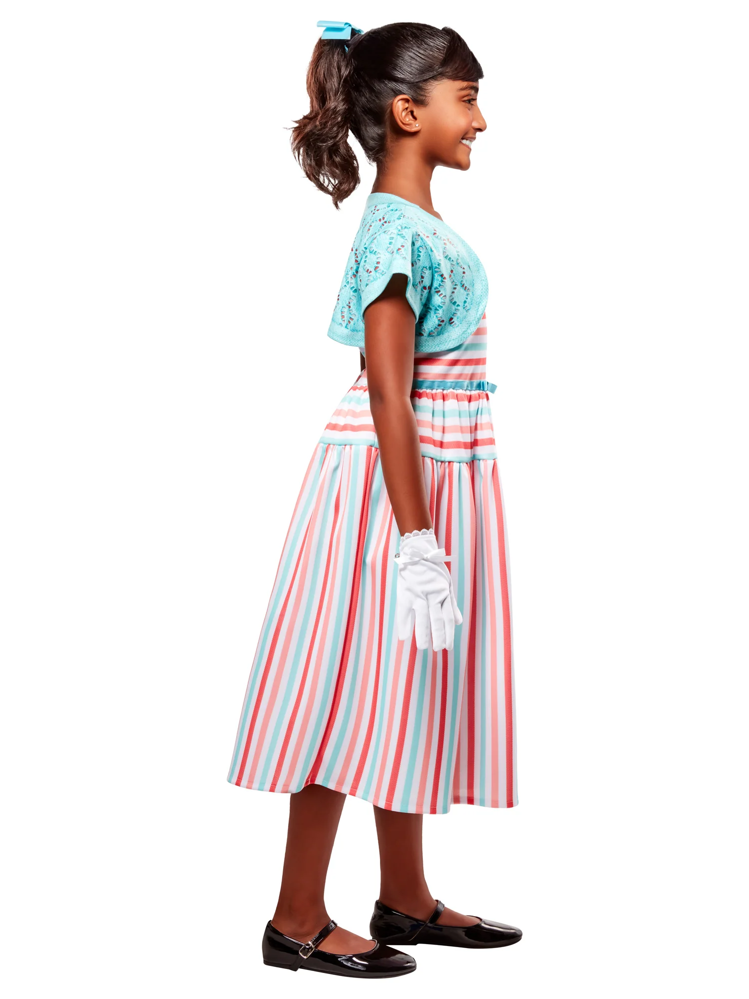 Girls' American Girl Maryellen Larkin Dress with Shrug Costume Set - Image 4