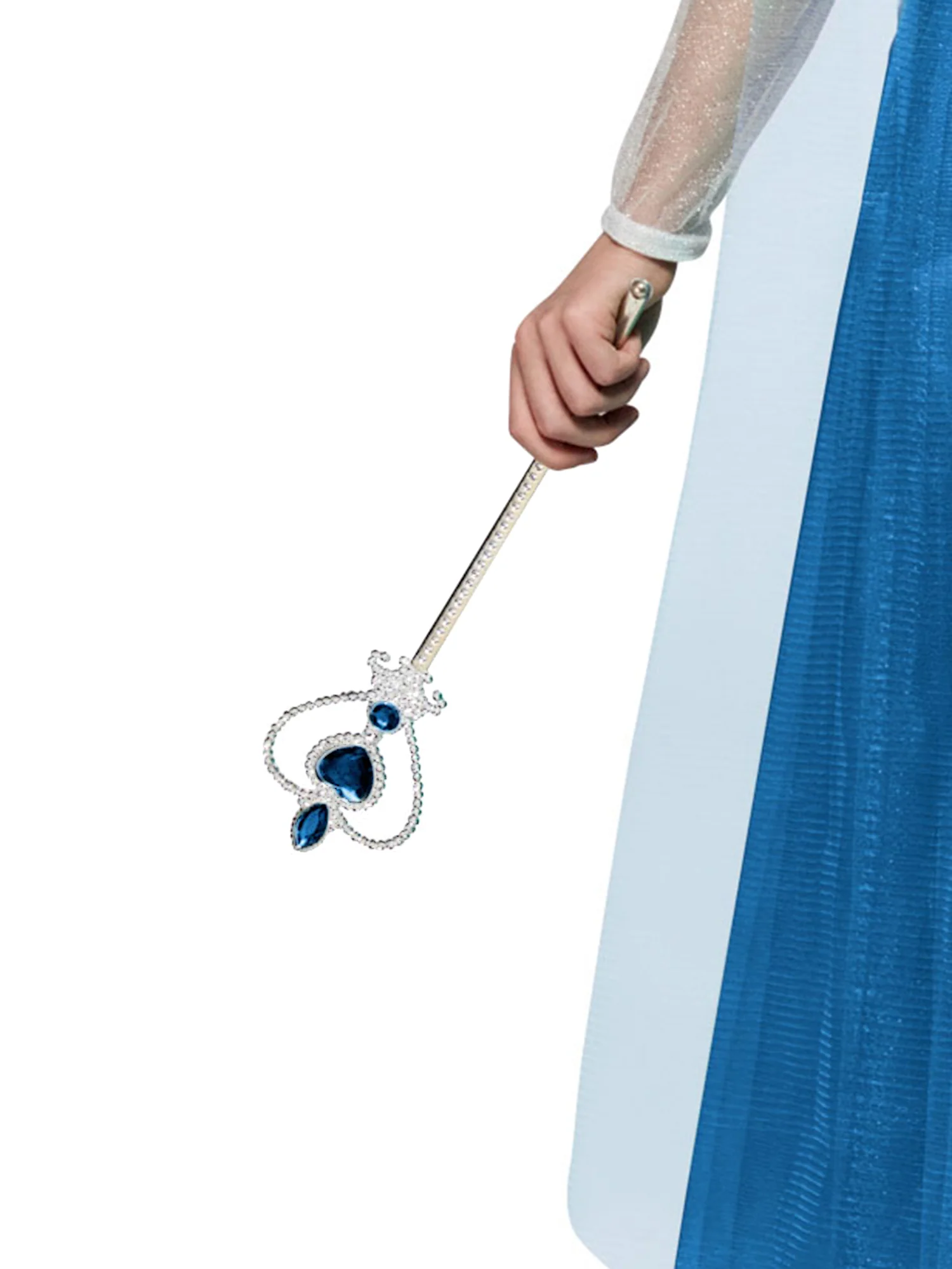 Girls' Blue Snow Princess Wand - Image 2