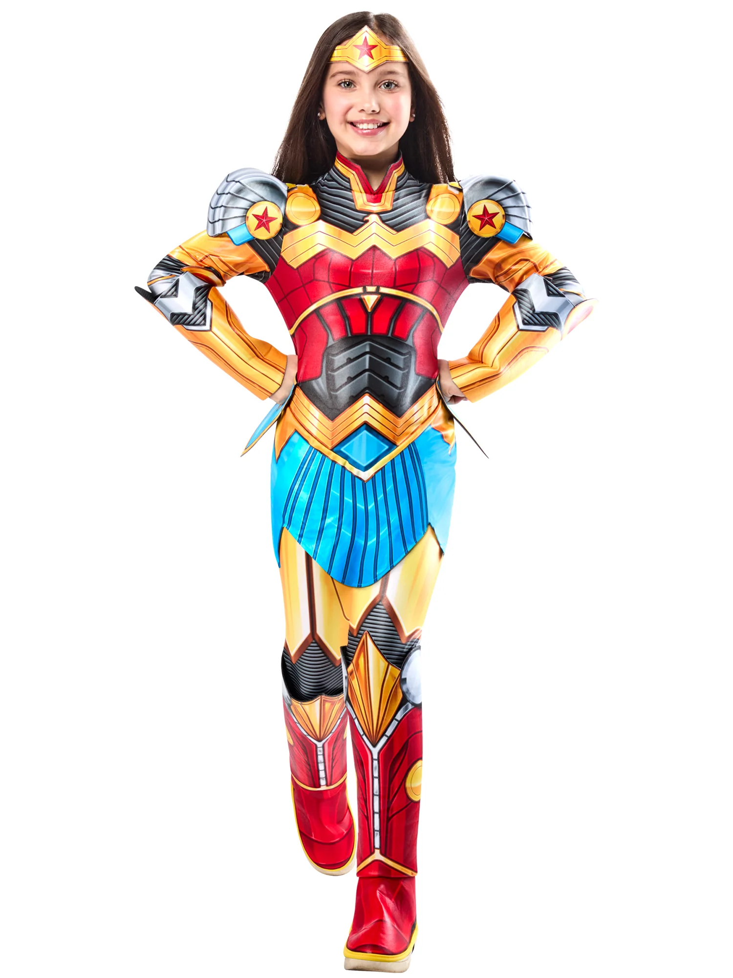Girls' DC Comics Metal Force Wonder Woman Costume
