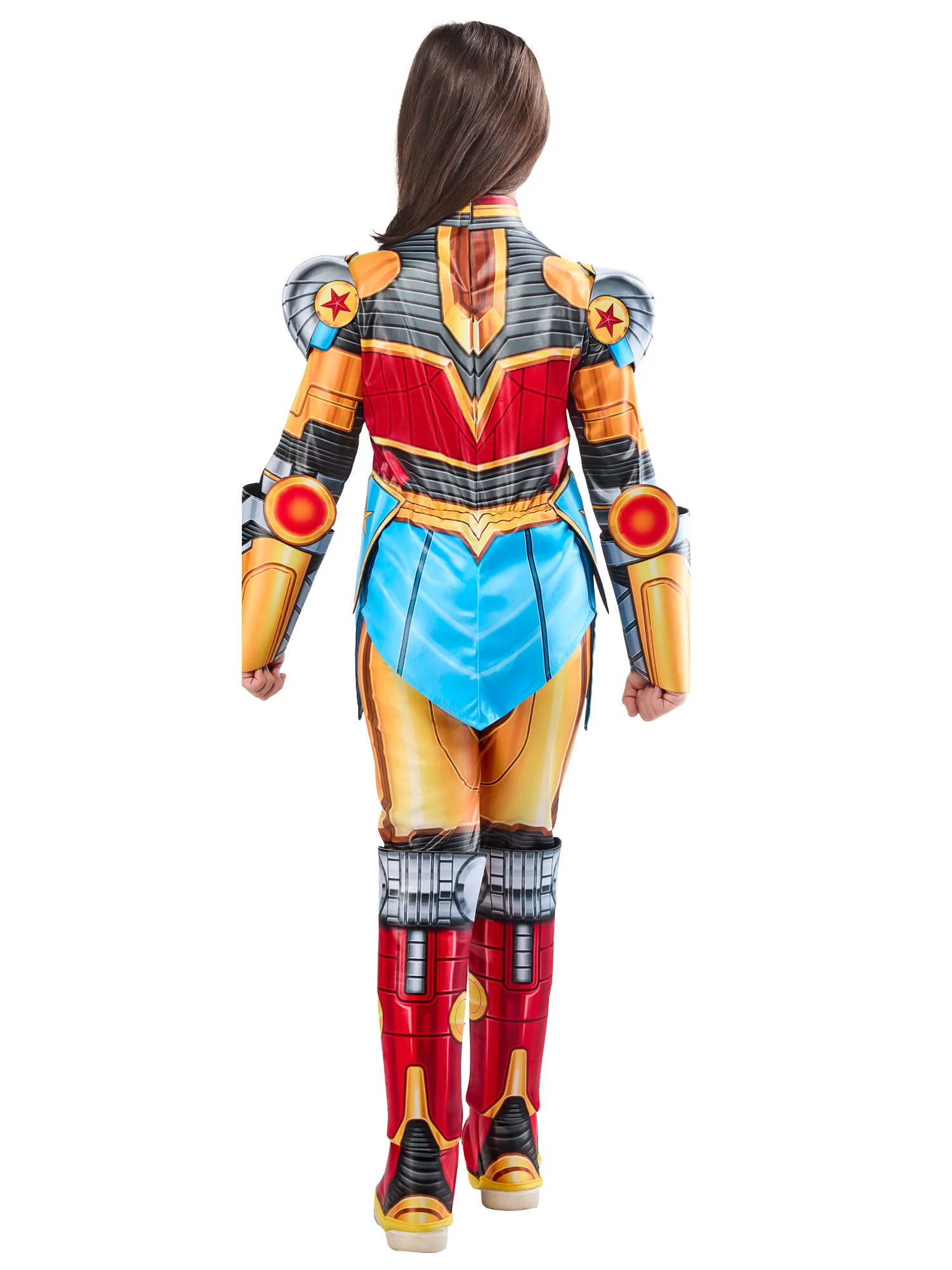 Girls' DC Comics Metal Force Wonder Woman Costume - Image 3