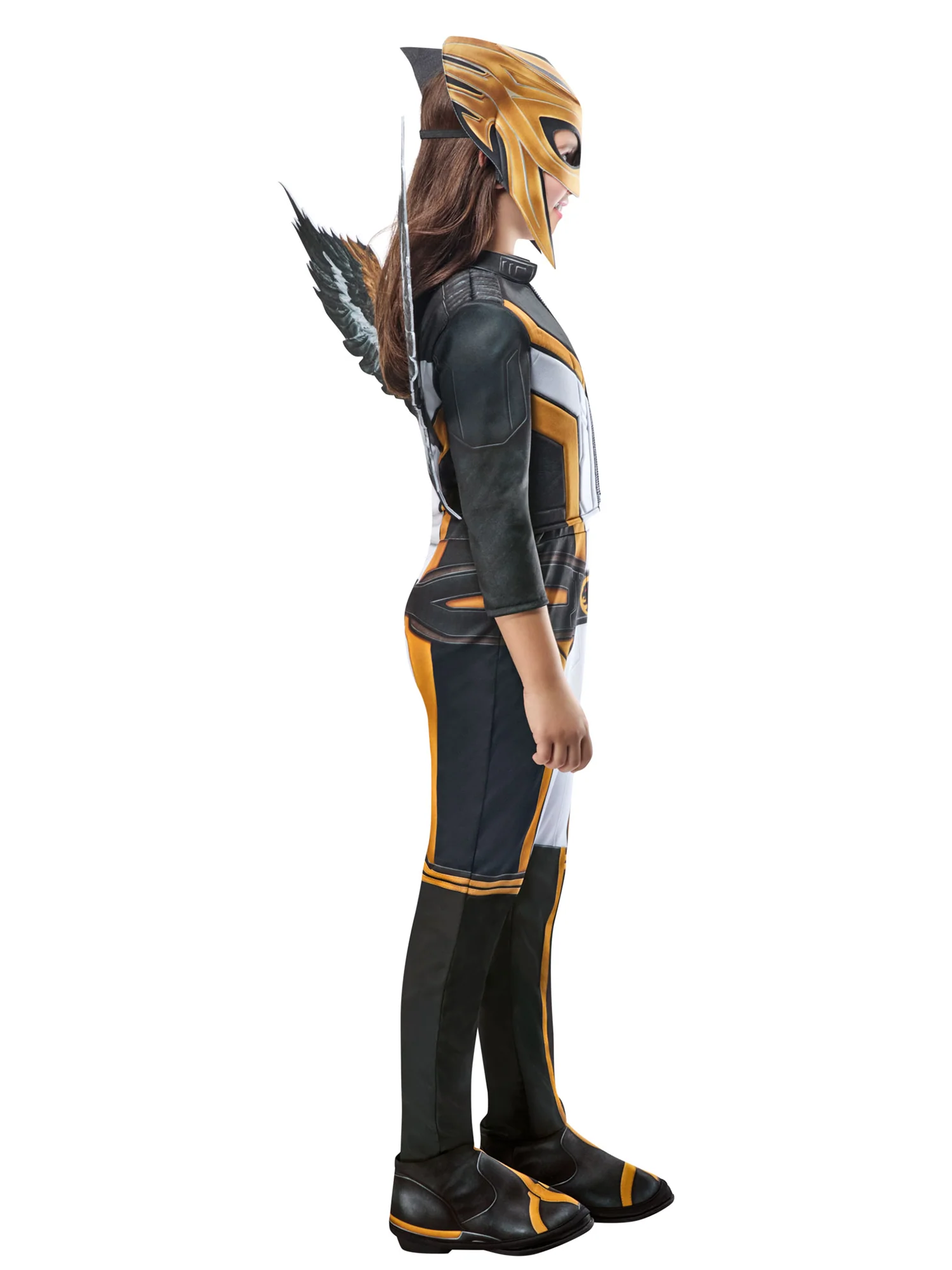 Girls' Superman Movie Hawk Girl Costume - Deluxe - Image 2