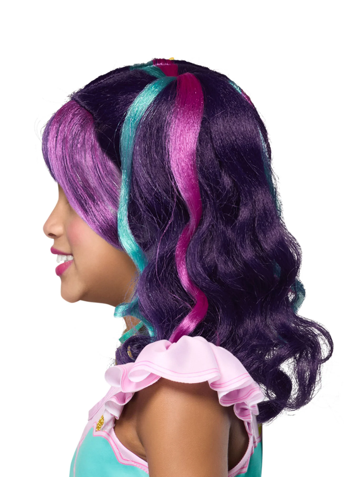 Girls' Unicorn Academy Ava Banji Wig - Image 4
