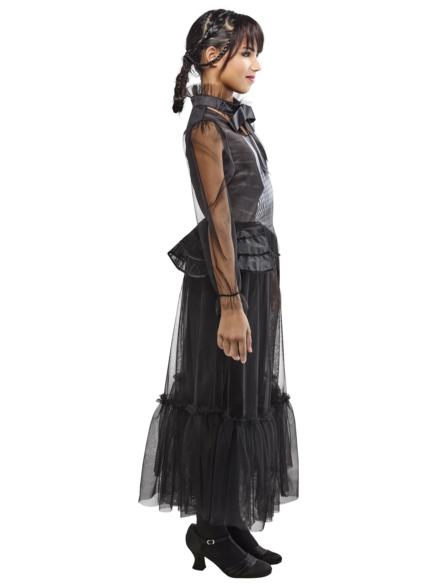 Girls' Wednesday Graveyard Gala Dress - Deluxe - Image 2