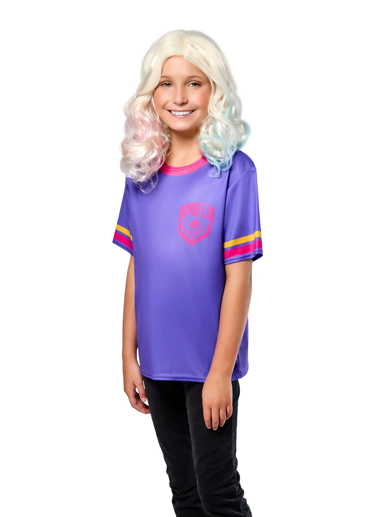 Girls' Wednesday Nevermore Academy Ophelia Hall Purple Top