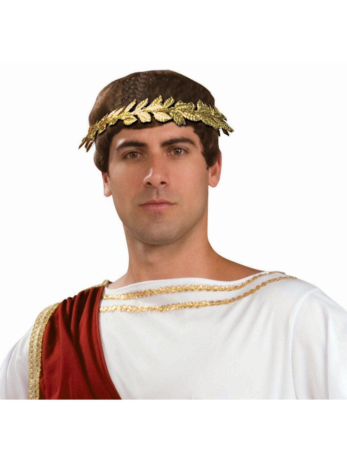Adult Gold Roman Inspired Leaf Crown - Deluxe