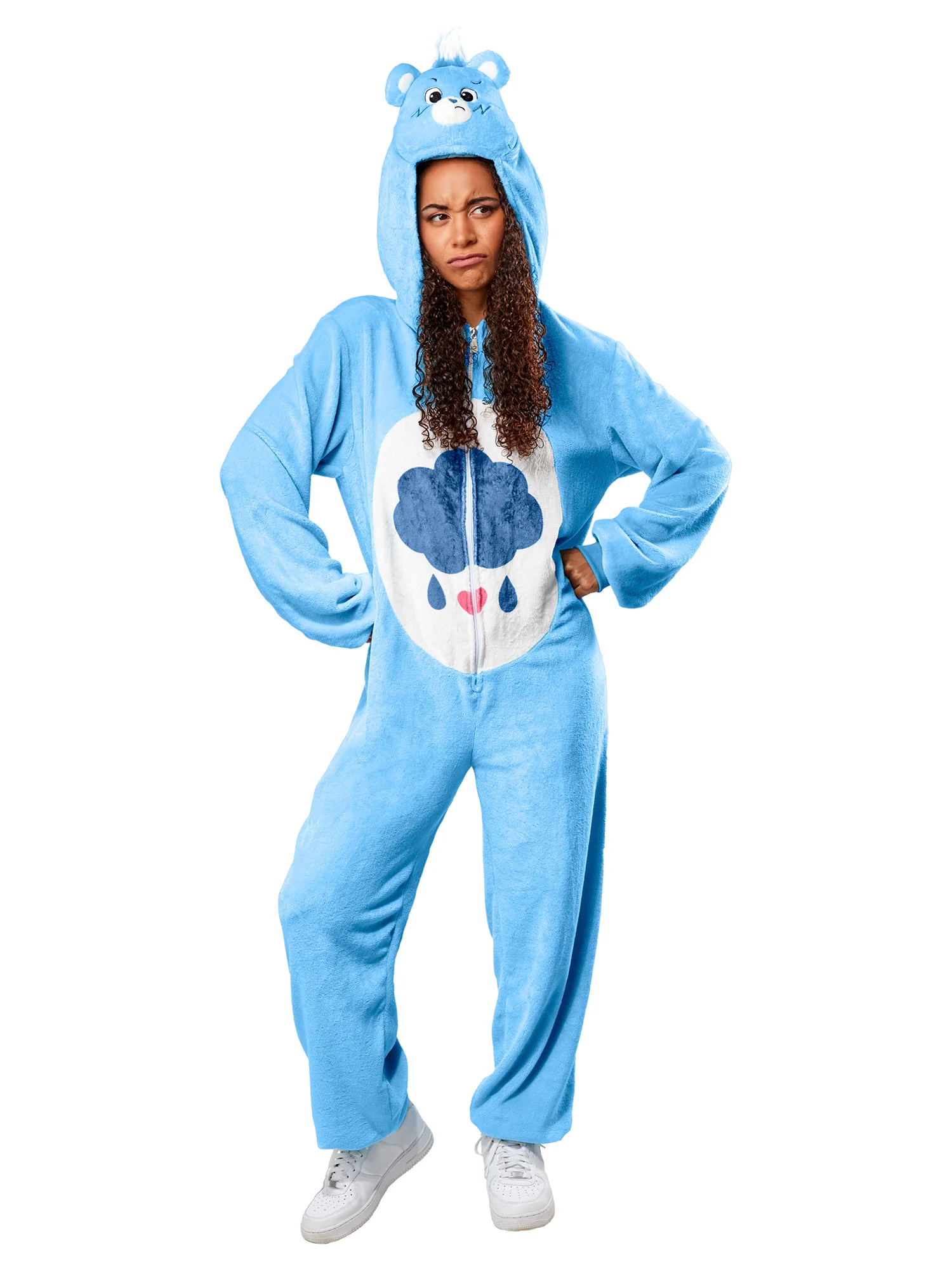 Adult Care Bears Grumpy Bear Zipsters Costume