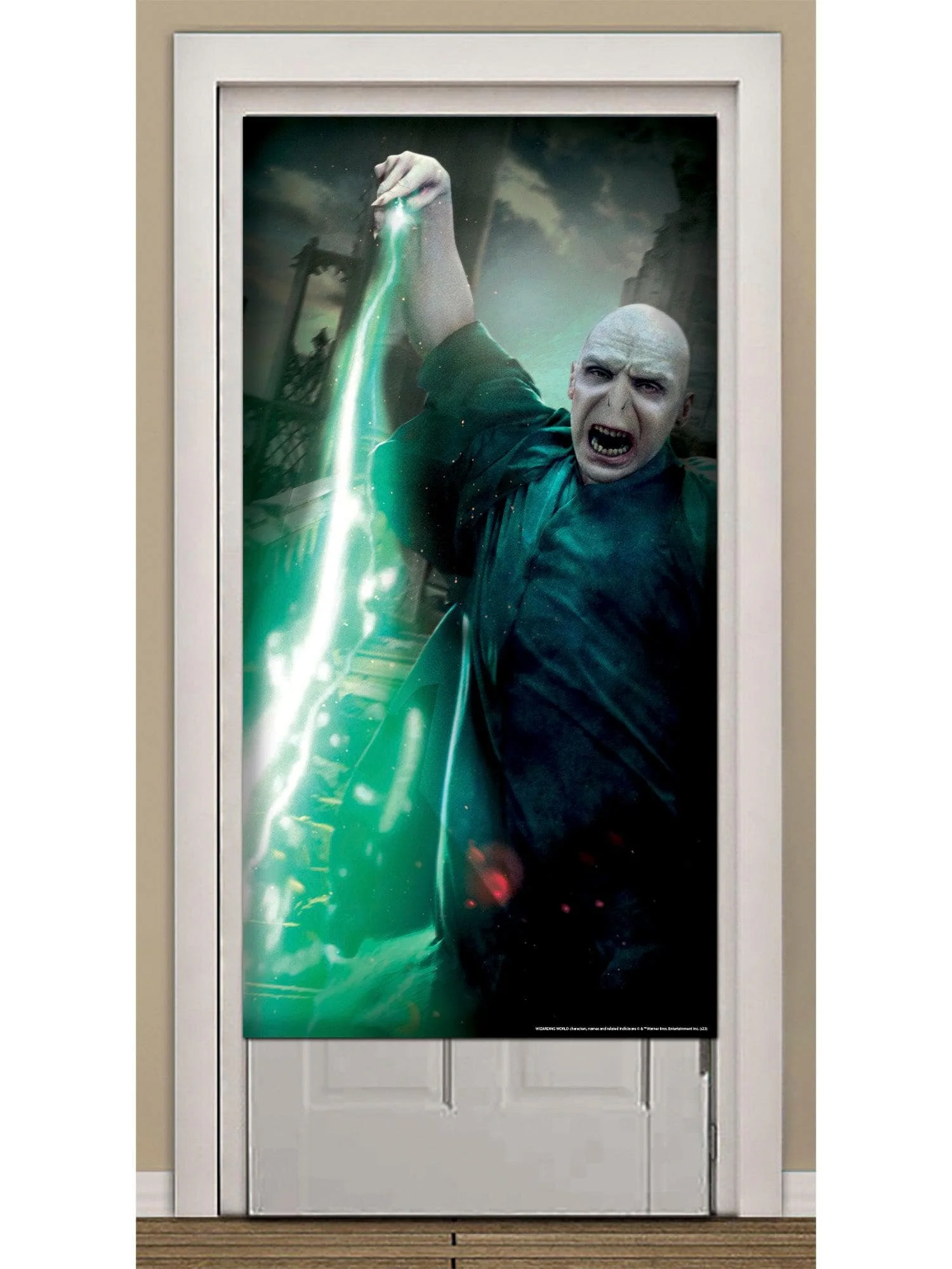 60-inch Harry Potter Voldemort Front Door Cover Decoration - Image 2