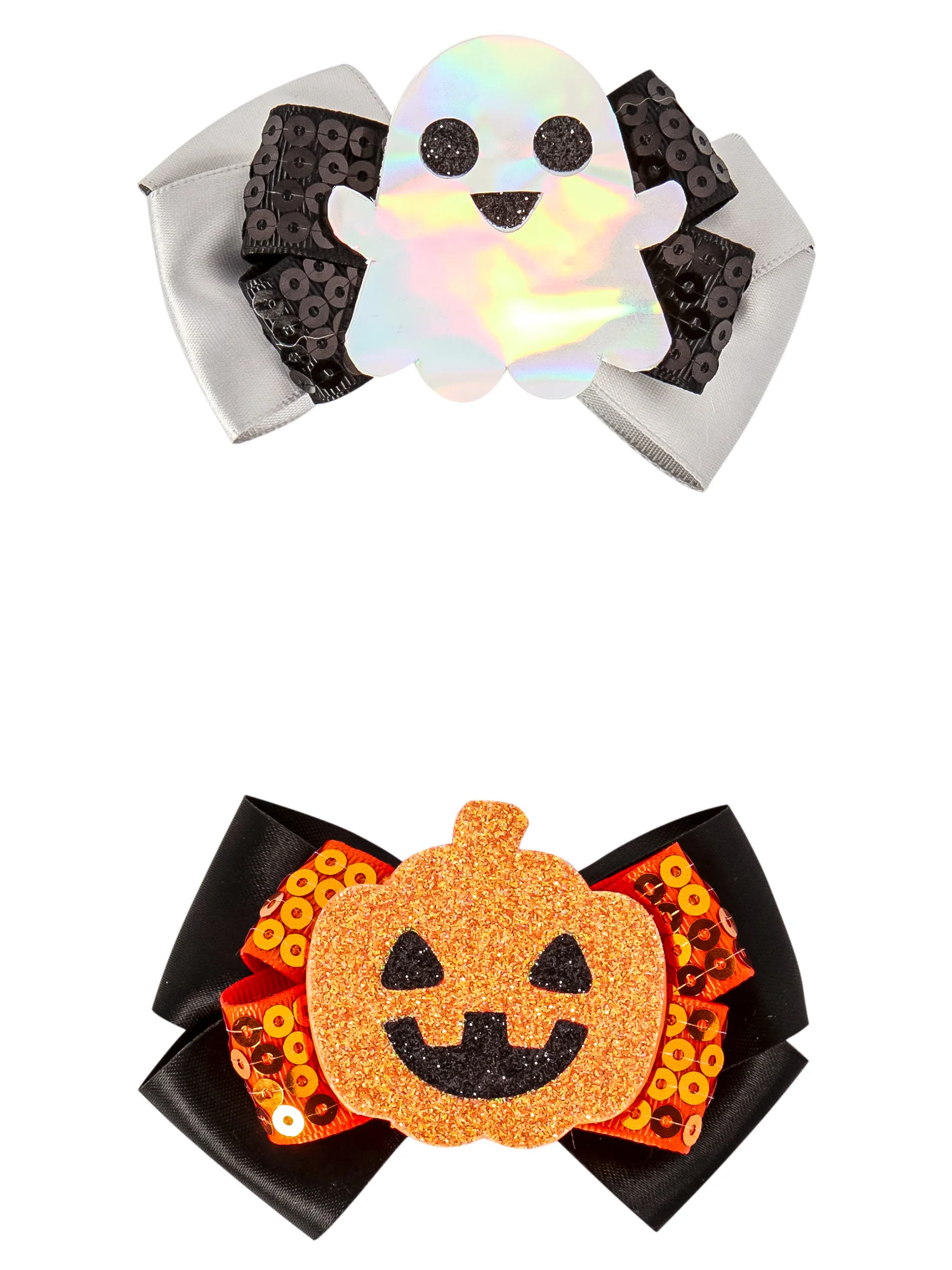 Jack-O-Lantern and Ghost Interchangeable Pet Collar Set - Image 4