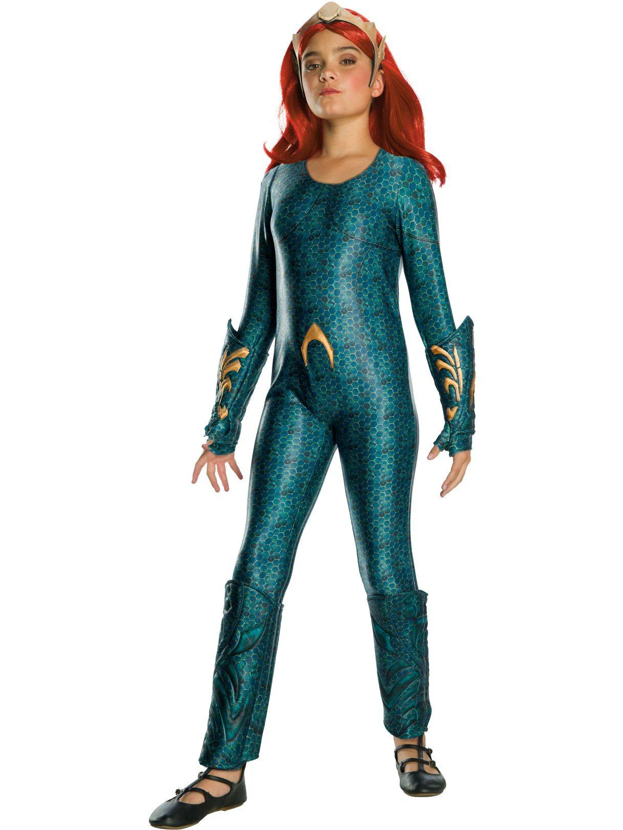 Girls' Aquaman Mera Costume - Deluxe