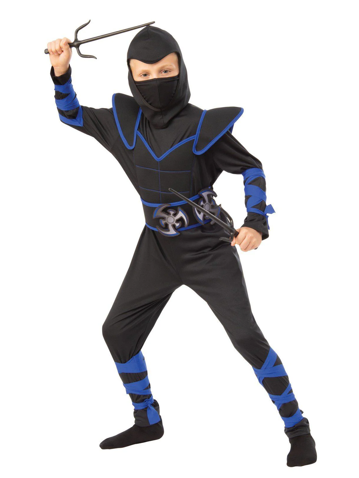 Boys' Blue Ninja Costume
