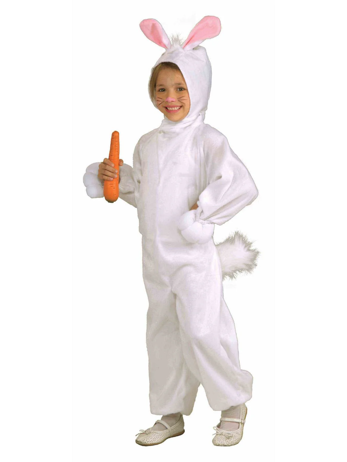 Kids' White Bunny Rabbit Costume