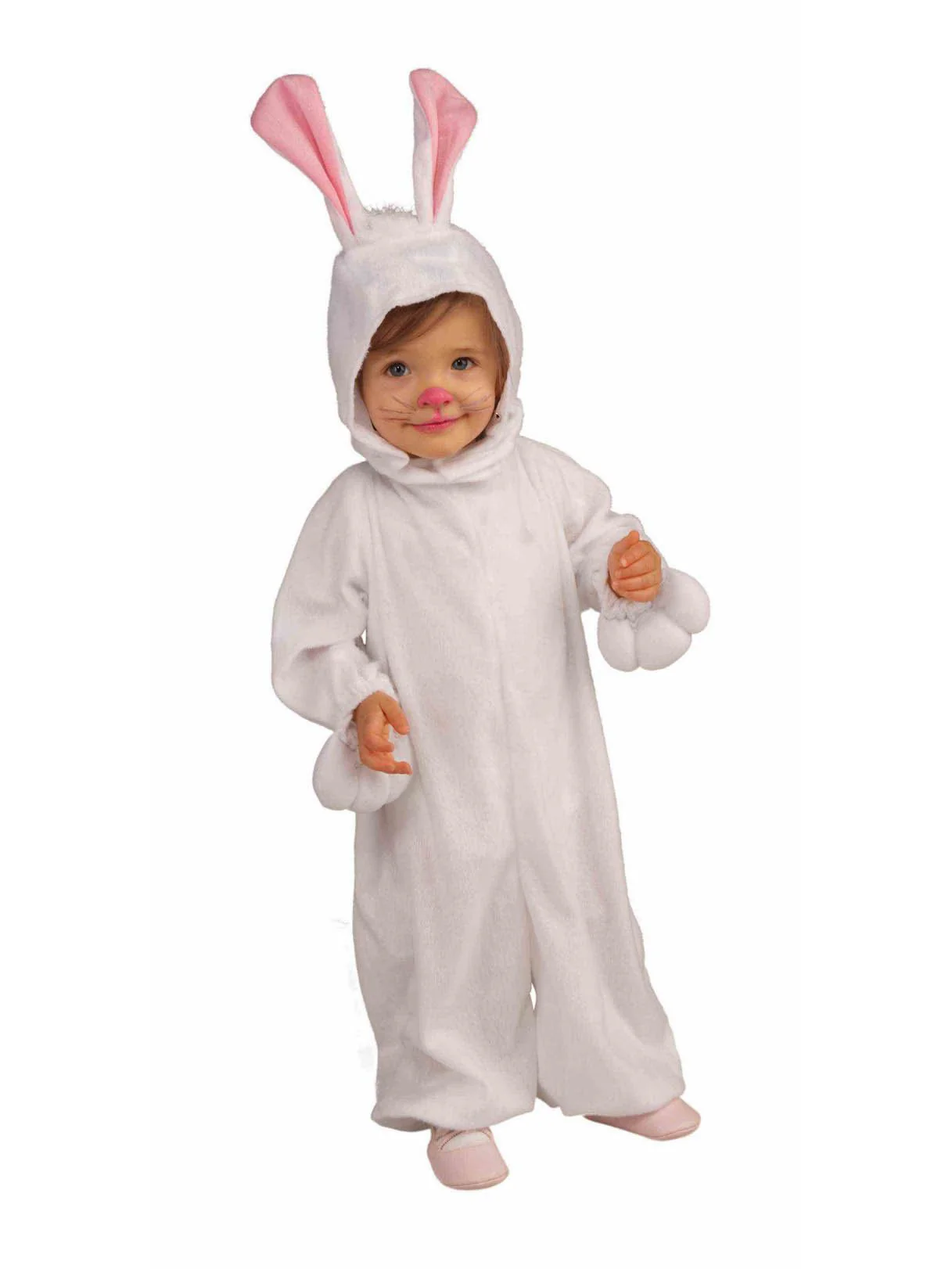 Kids' White Bunny Rabbit Costume - Image 2