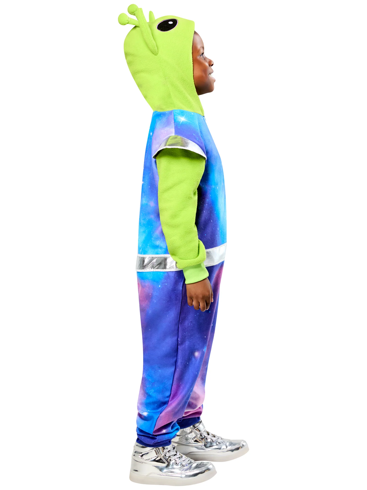 Kids' Celestial Alien Zipsters Costume - Image 2
