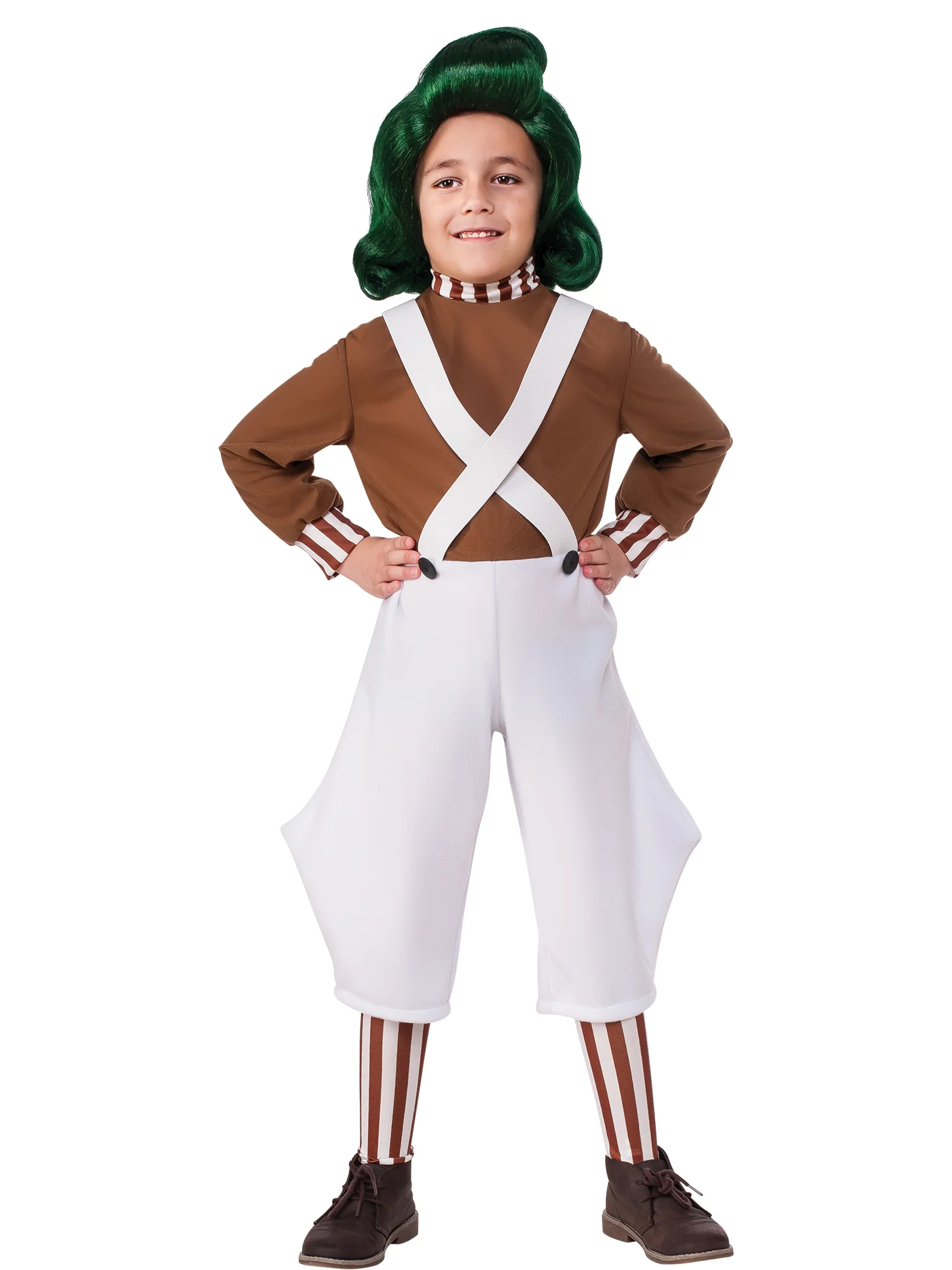 Kids' Willy Wonka and the Chocolate Factory Oompa Loompa Costume