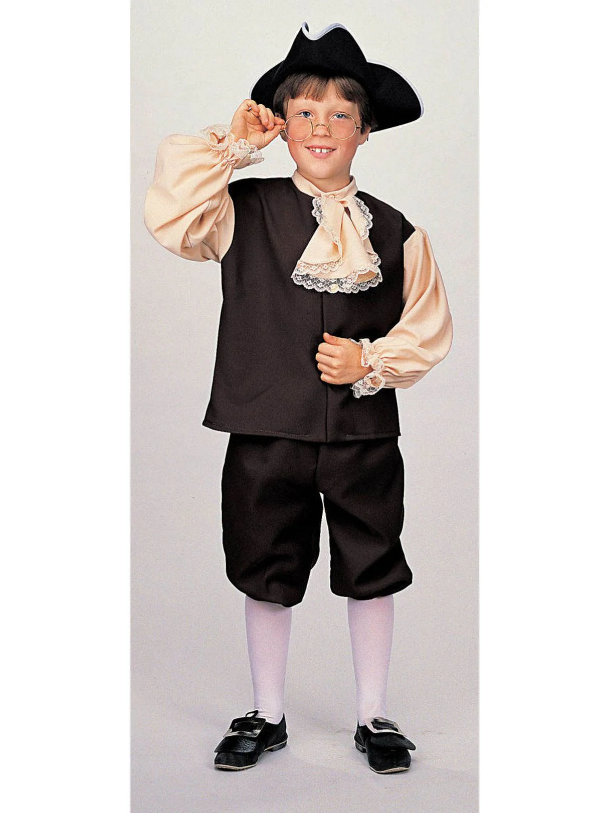 Boys' Brown Colonial Costume